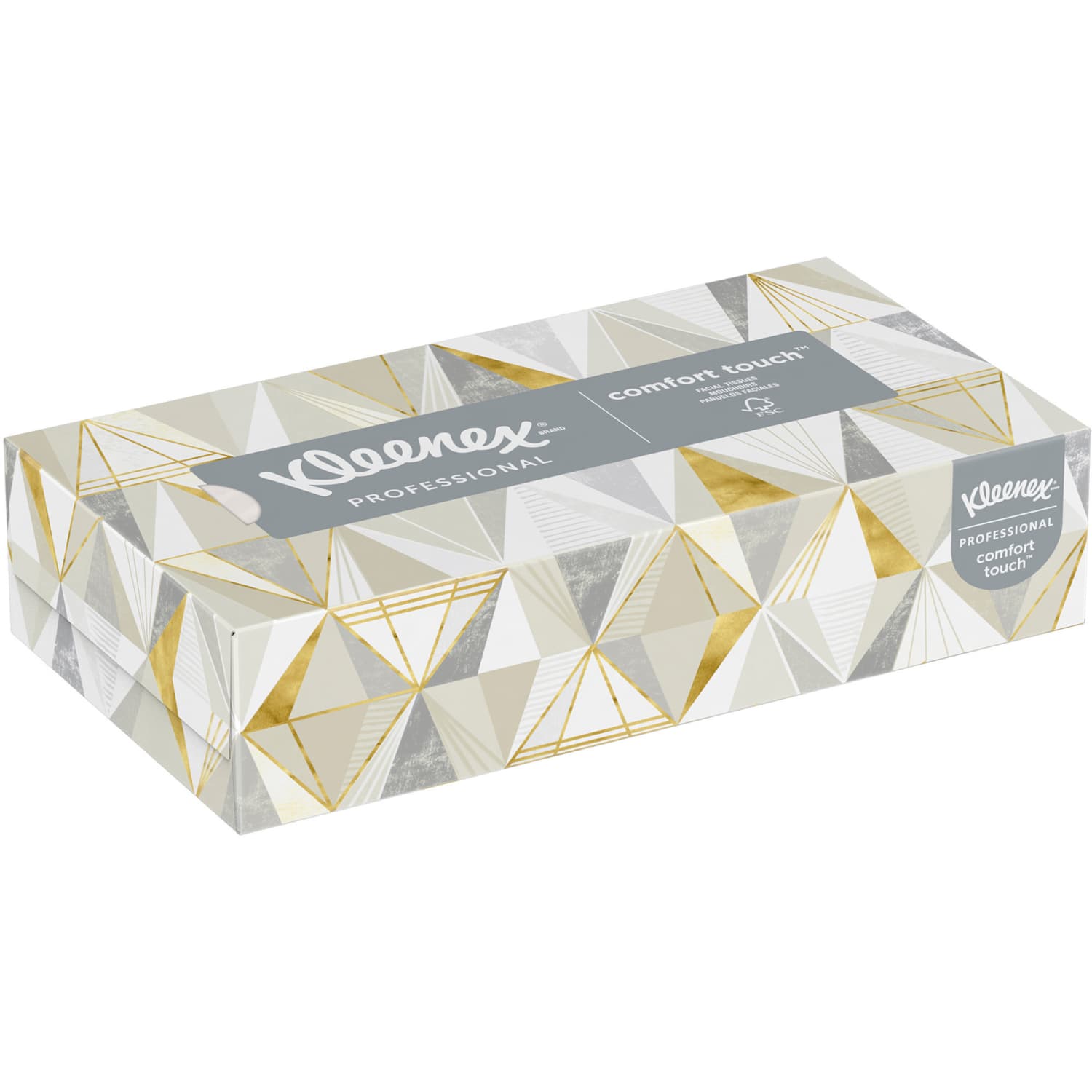 Kleenex FSC Certified 2-Ply Facial Tissues, 8 2/5in x 8 3/5in, White, 125 Tissues Per Box, Case Of 48 Boxes - Image 3