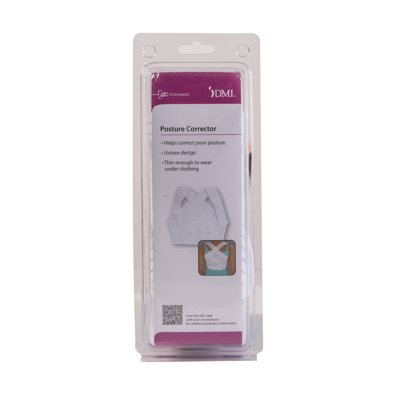 DMI Posture Corrector, X-Large, White - Image 5