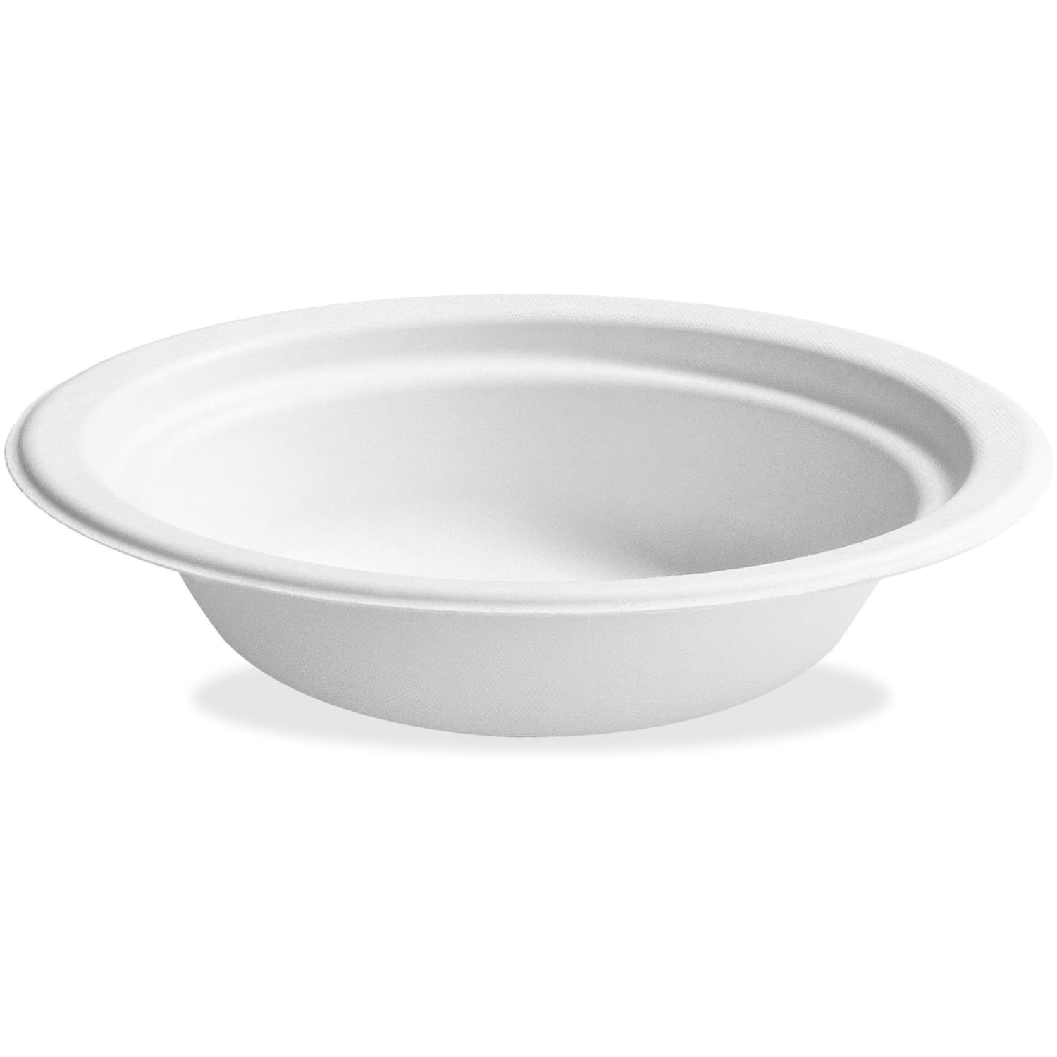 Chinet Classic Bowls, 12 Oz, 100% Recycled, White, 125 Bowls Per Pack, Case Of 8 Packs - Image 3
