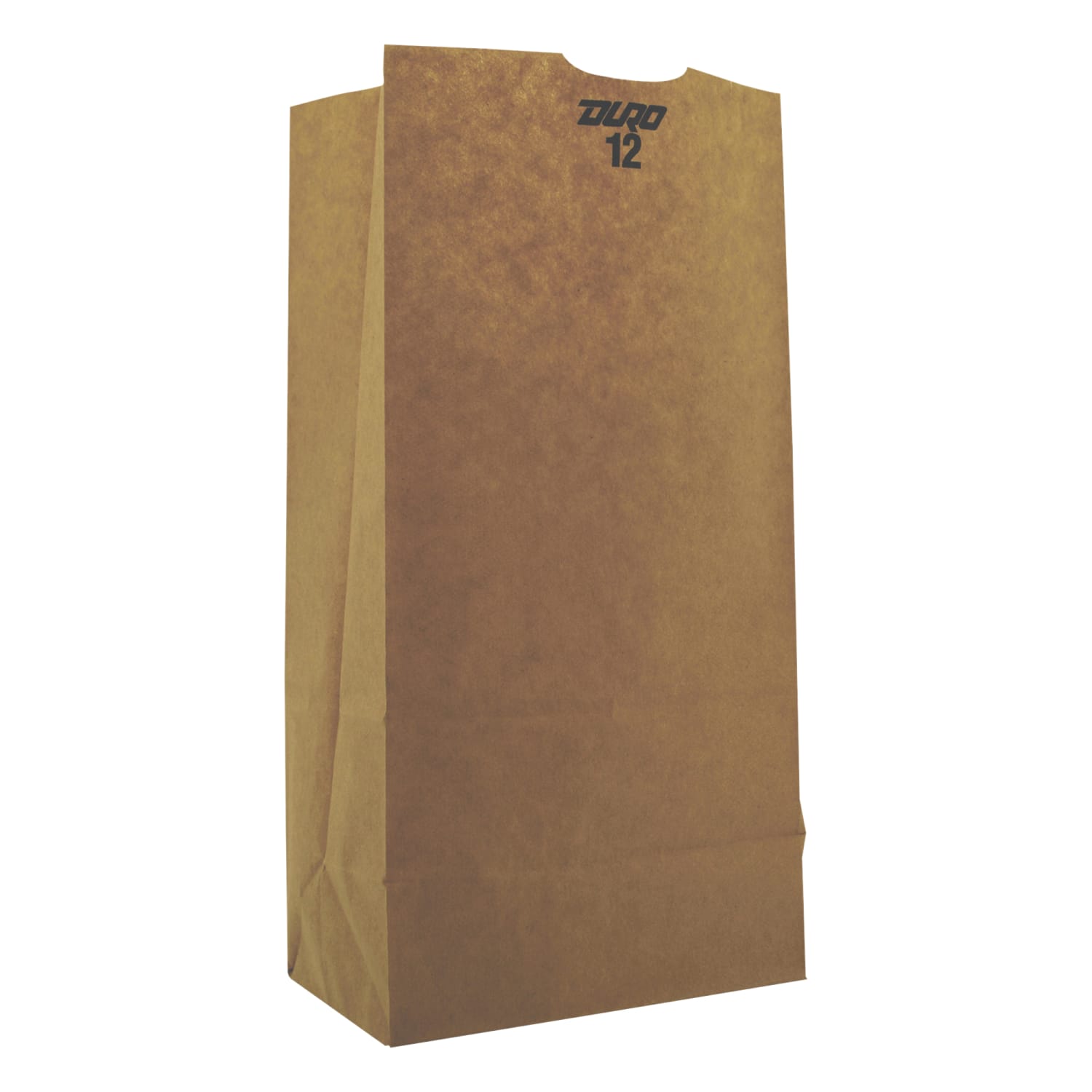 General #12 Heavy Duty Paper Grocery Bags, 50 lb, 4 1/2inH x 7 1/16inW x 13 3/4inD, Kraft, Pack Of 500 Bags