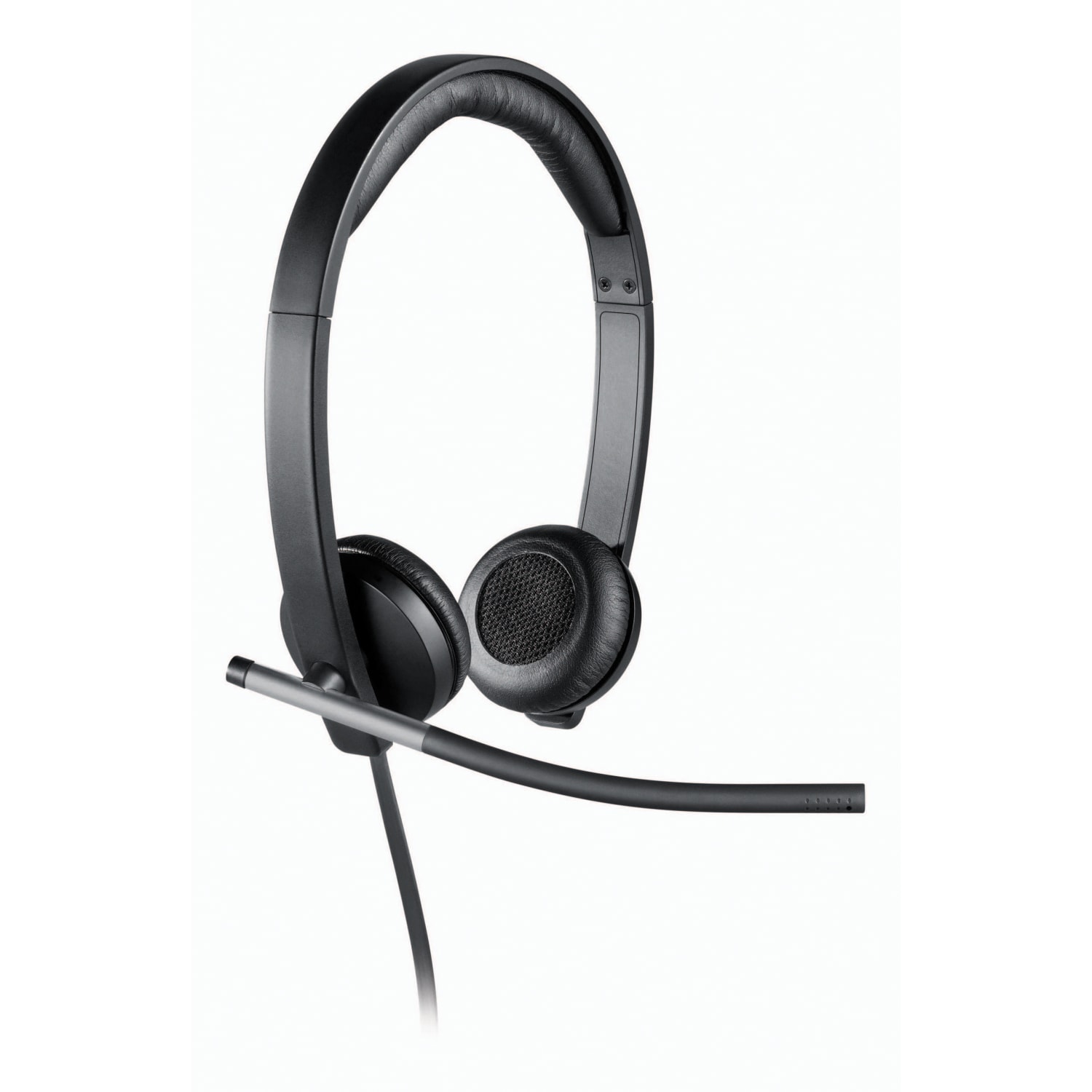 Logitech USB Headset Stereo H650e - Stereo - USB - Wired - 50 Hz to 10 kHz - Over-the-head - Binaural - 981000518 - Image 3