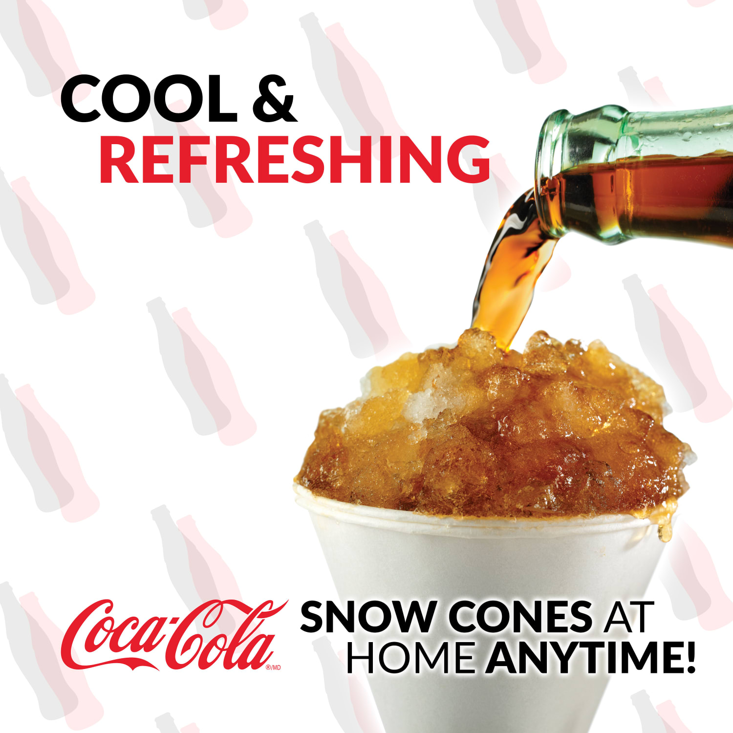 Nostalgia Electrics Coca-Cola Snow Cone Maker, Red - Image 5