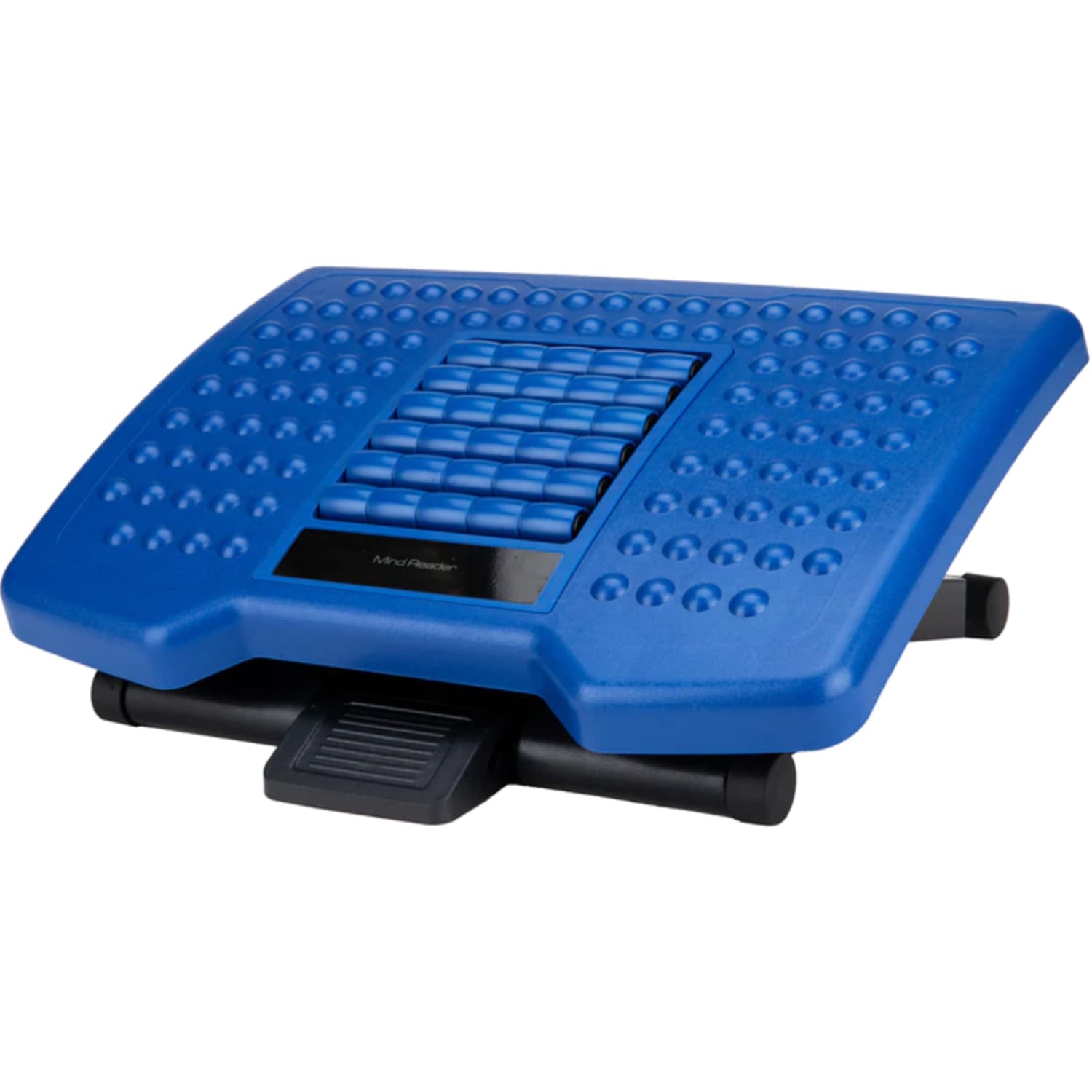 Mind Reader Anchor Collection Adjustable Ergonomic Foot Rest with Massage Rollers, 6-3/4inH x 13inW x 18inD, Black - Image 11