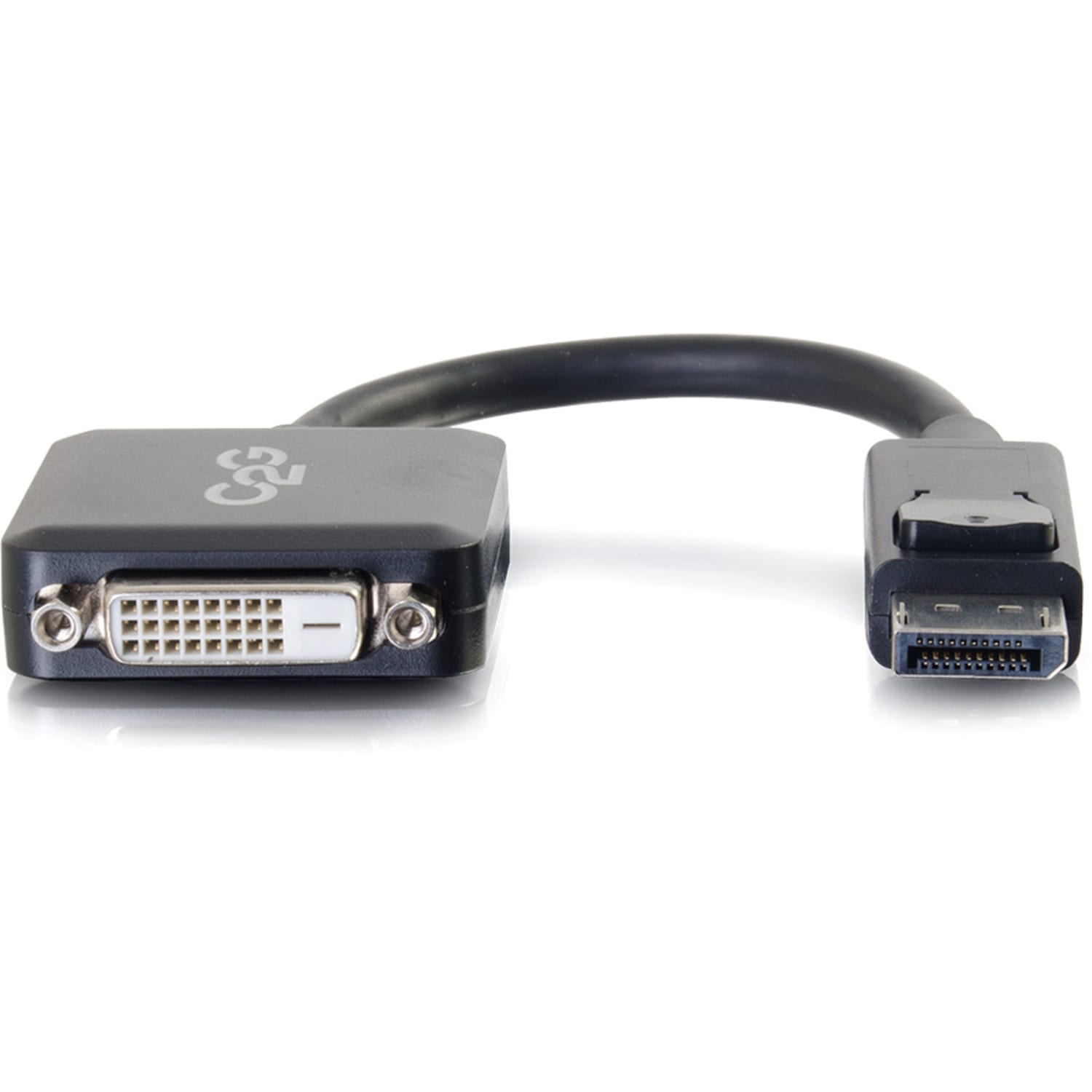 C2G 8in DisplayPort to DVI-D (Single-Link) Adapter Converter - M/F - 8 Inch DisplayPort Male to DVI-D Female Adapter Converter - 54321 - Image 6