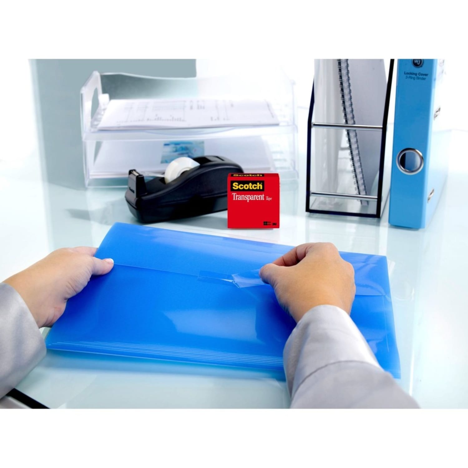 Scotch Transparent Tape, 1/2in x 1296in, Clear - Image 5