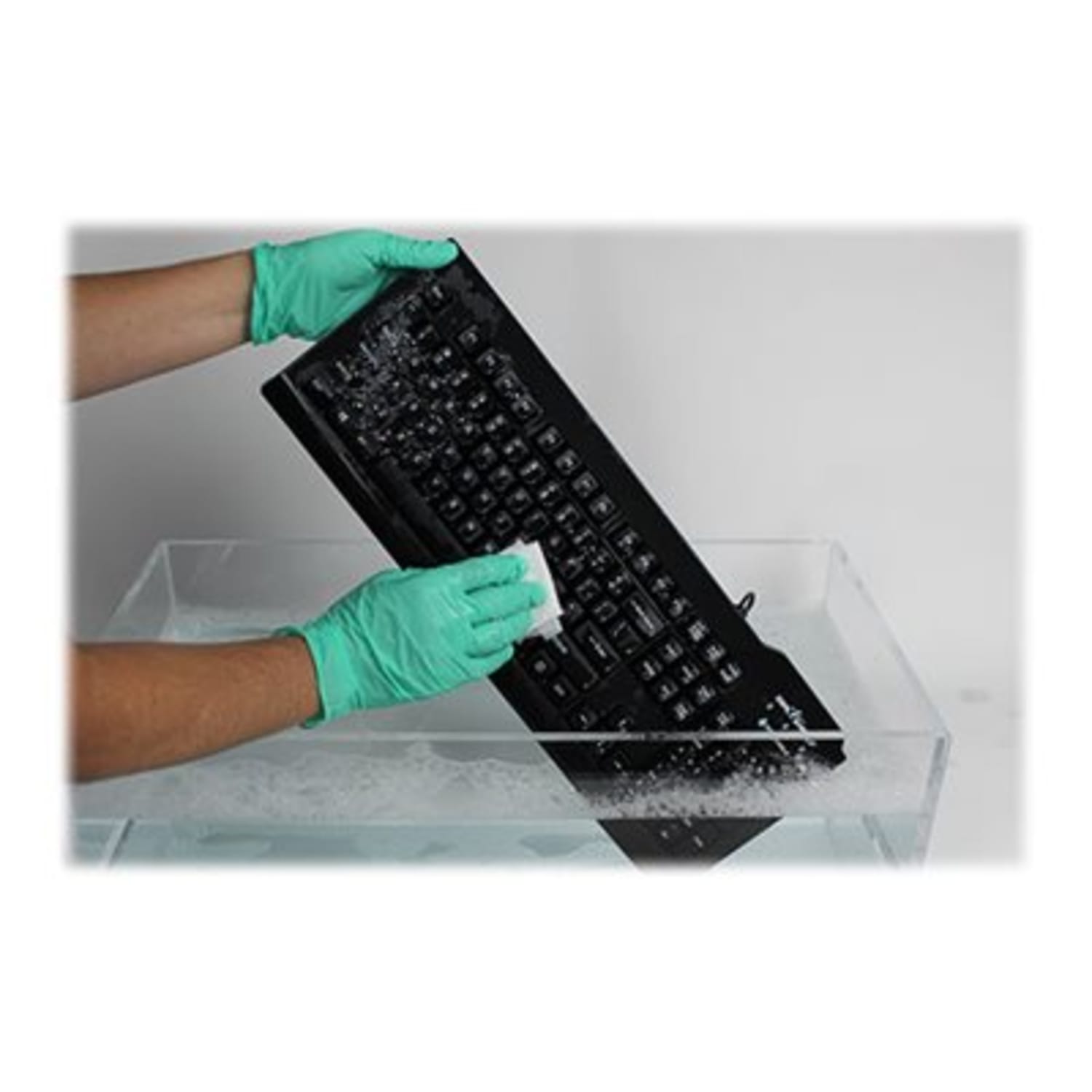 Seal Shield Silver Seal Glow Waterproof - Keyboard - backlit - USB - US - waterproof - black - Image 4