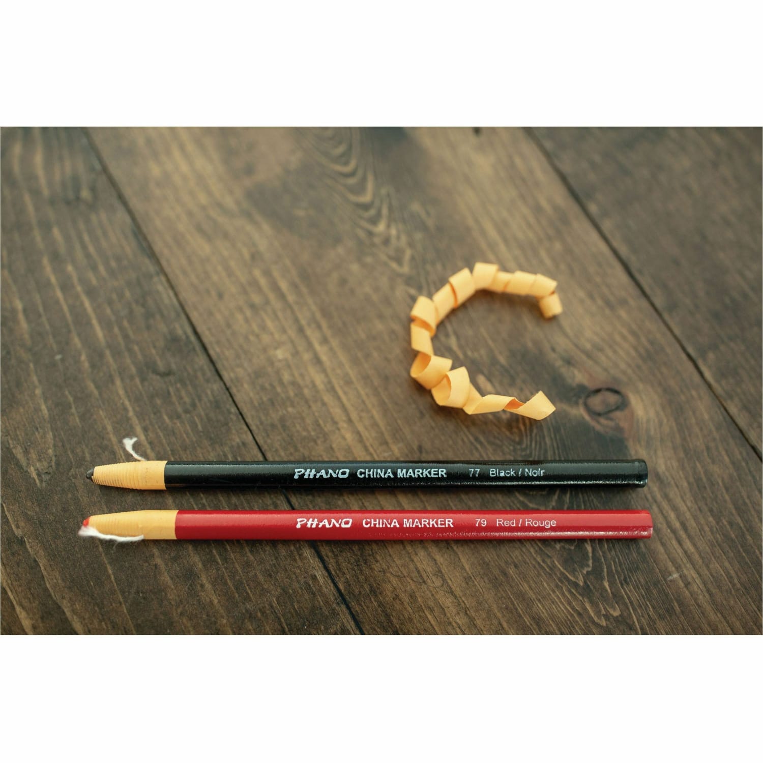 Dixon Phano China Markers, Black, Box Of 12 - Image 5
