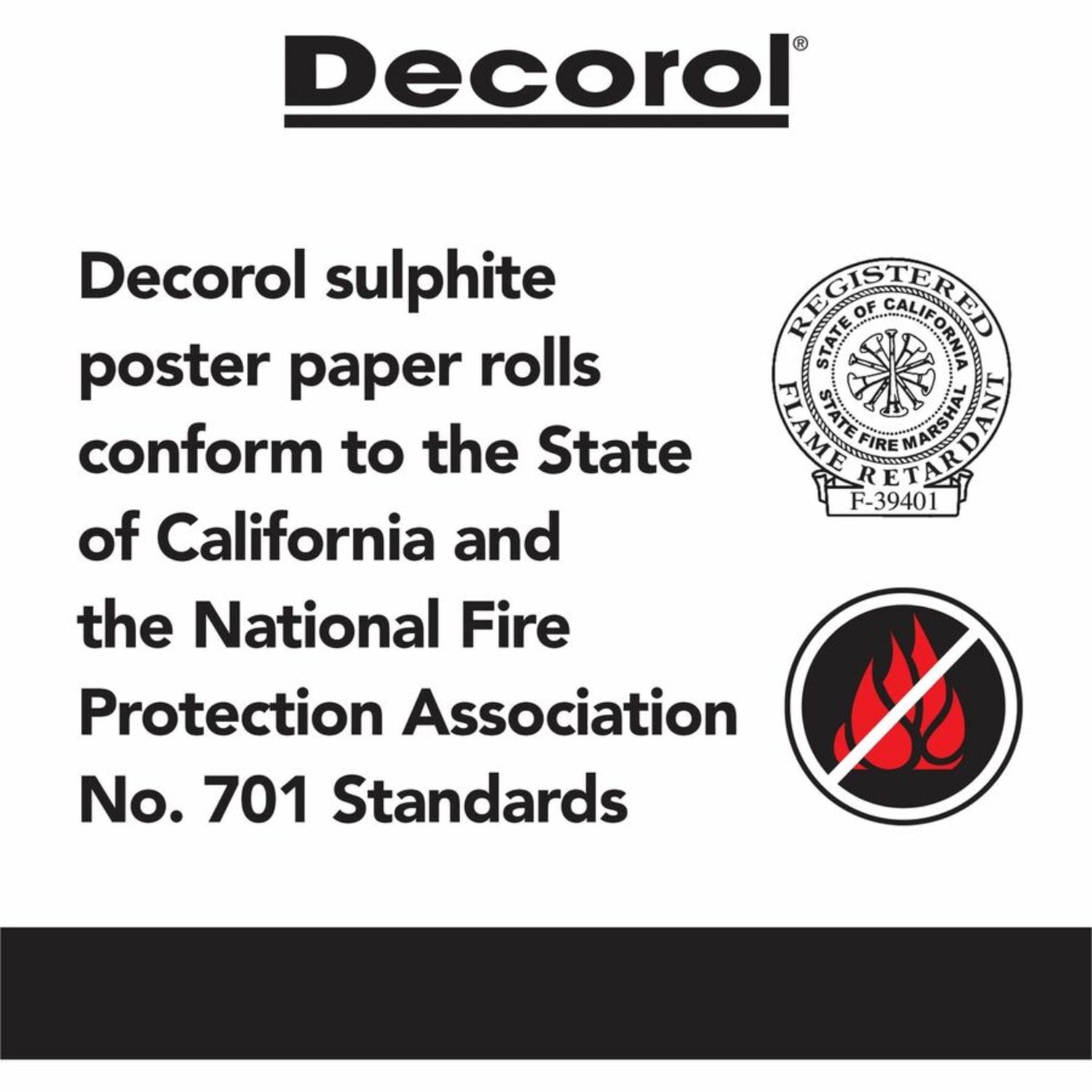 Pacon Decorol Flame-Retardant Paper Roll, 36in x 1000ft, Festive Red - Image 5
