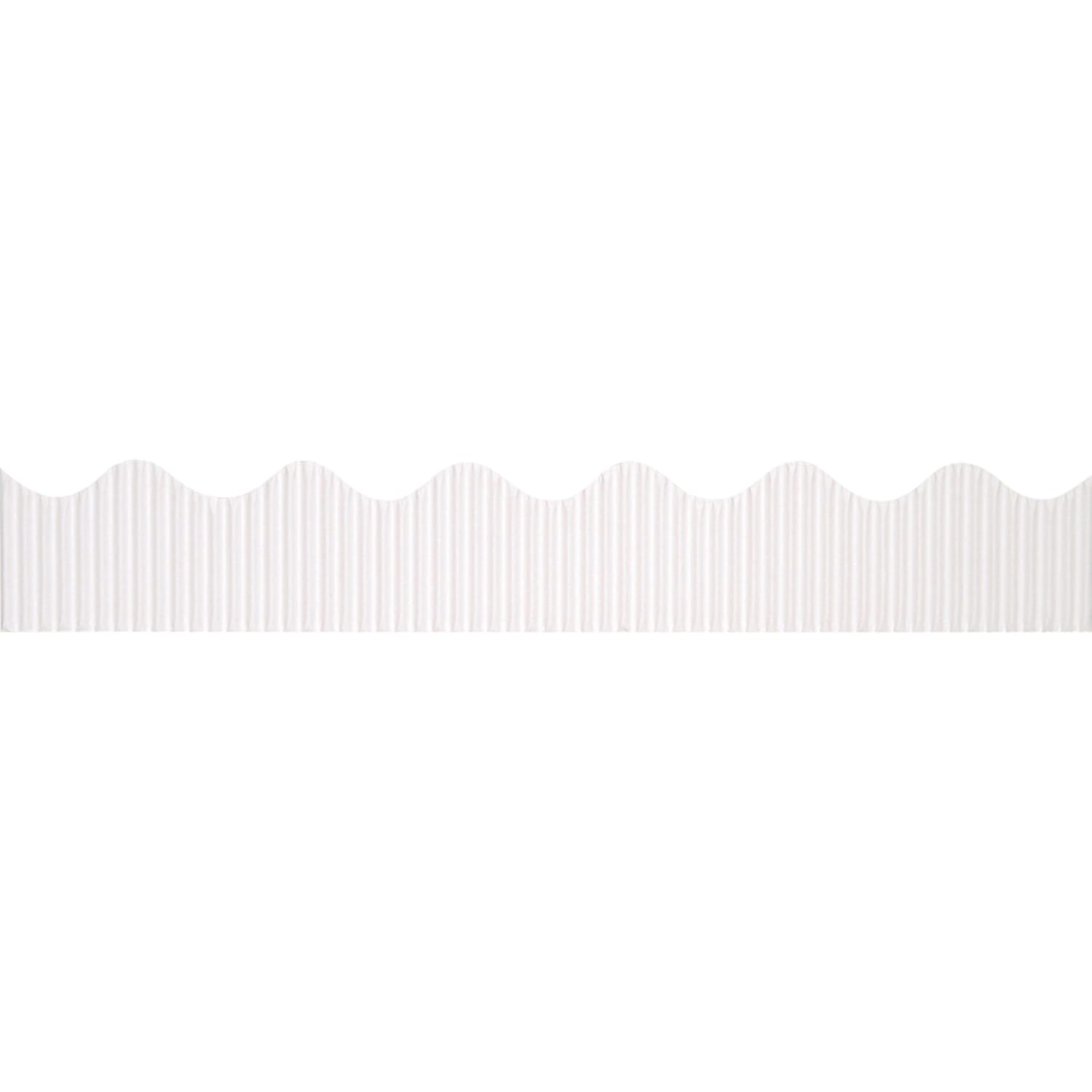 Pacon Bordette Scalloped Border, White - Image 6