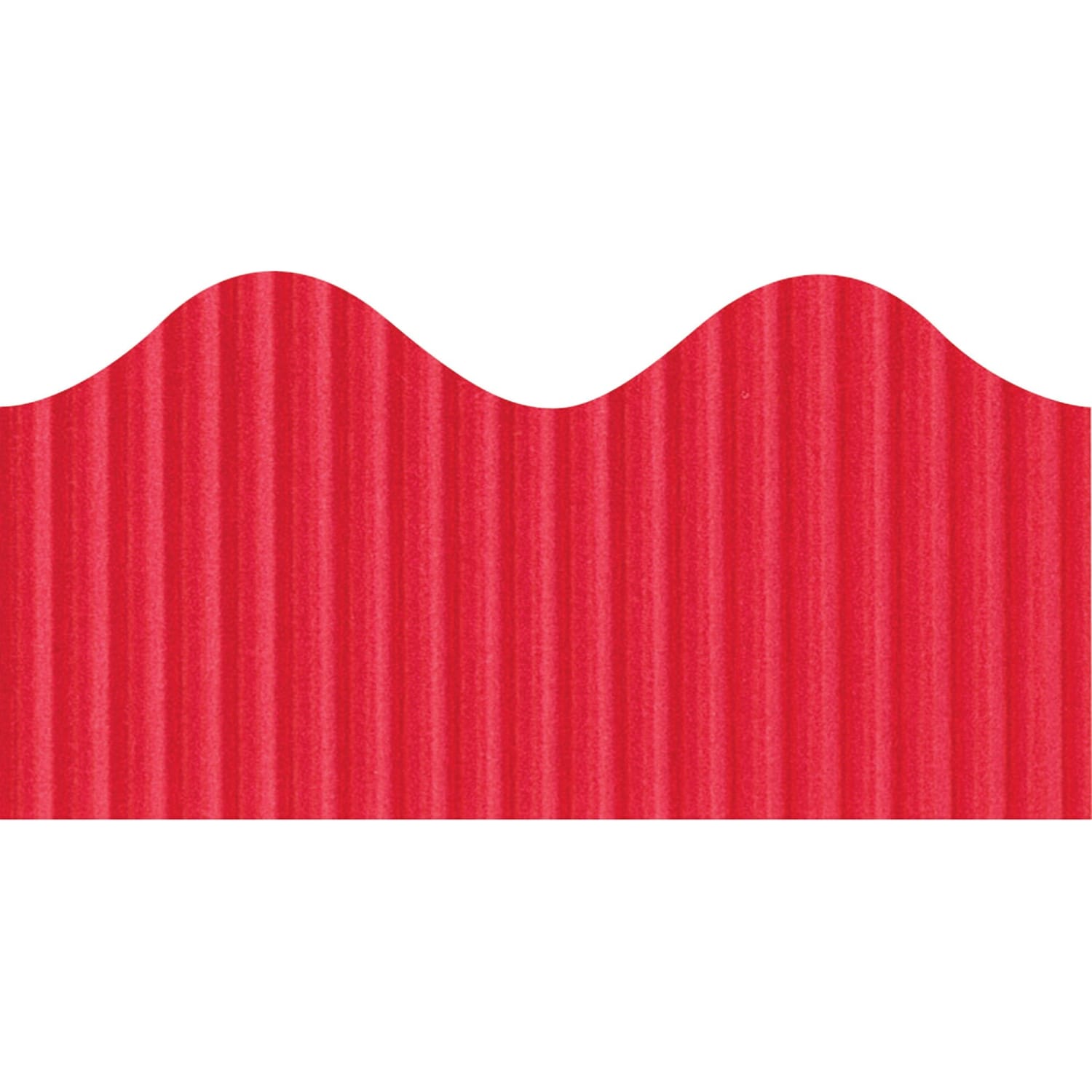 Pacon Bordette Scalloped Border, Flame Red - Image 4