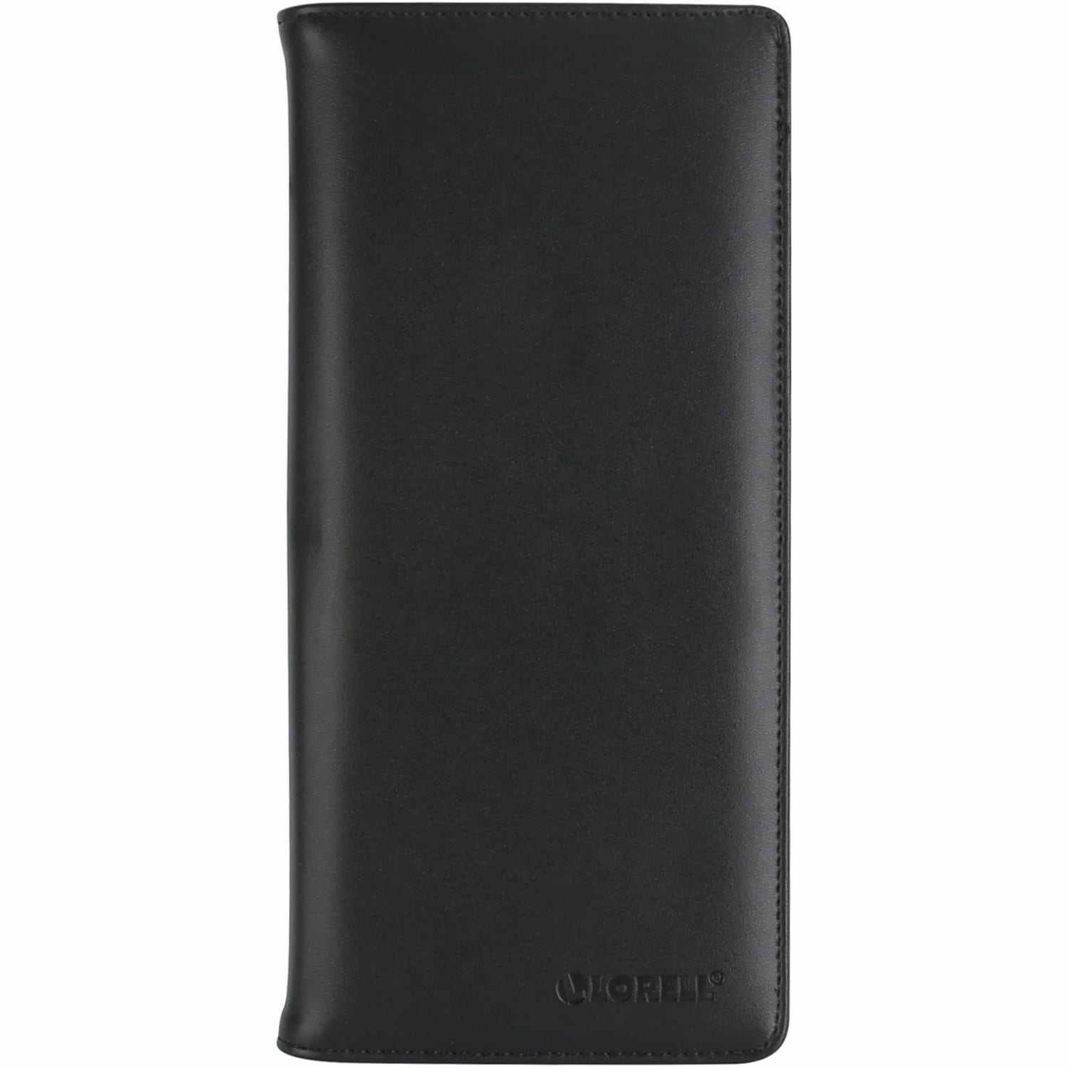 Lorell Vinyl Business Card Storage Holder, 7inL, Black - Image 3