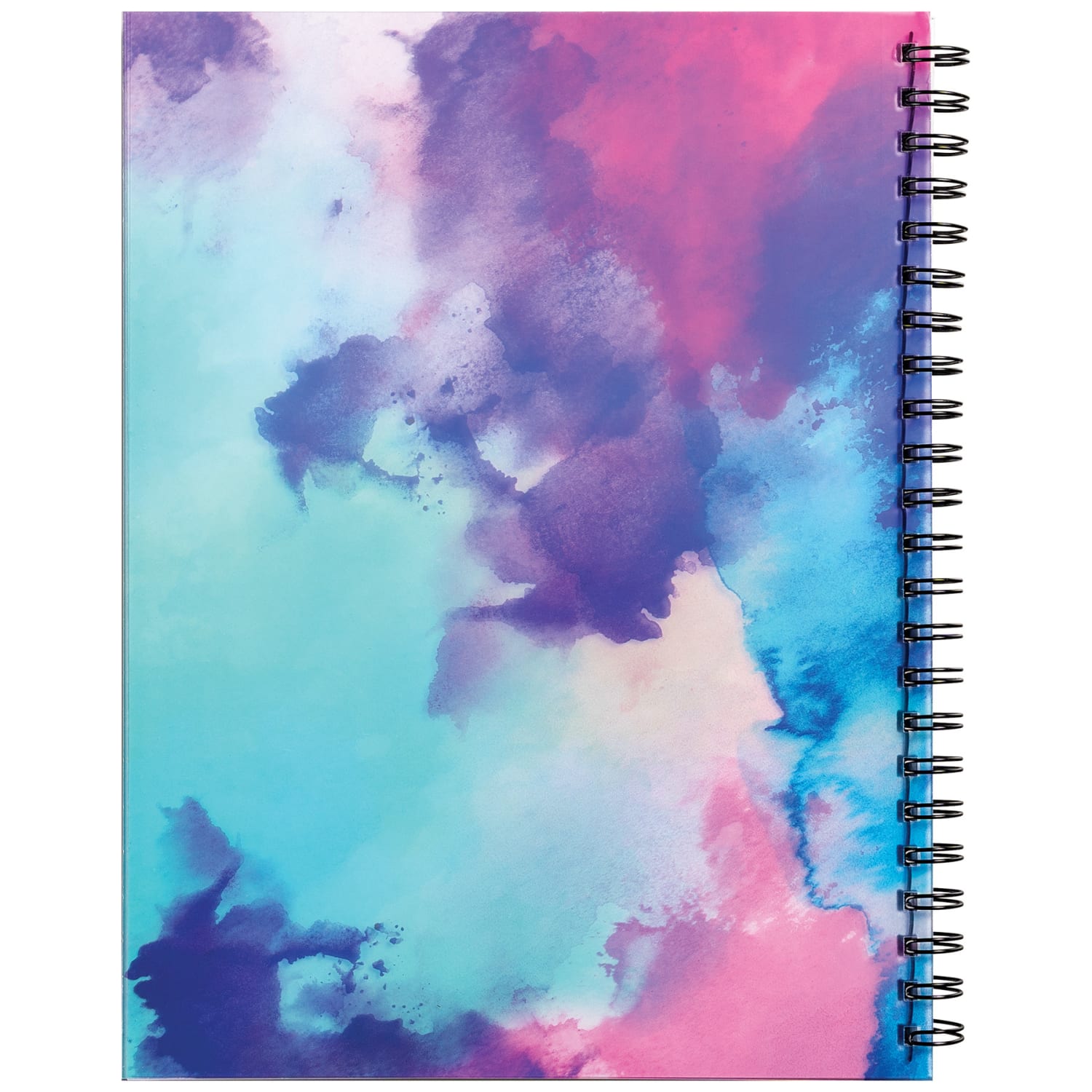 UCreate Fashion Poly Sketch Books, 12in x 9in, Unruled, Watercolor Splash, Pack Of 3 Books - Image 6
