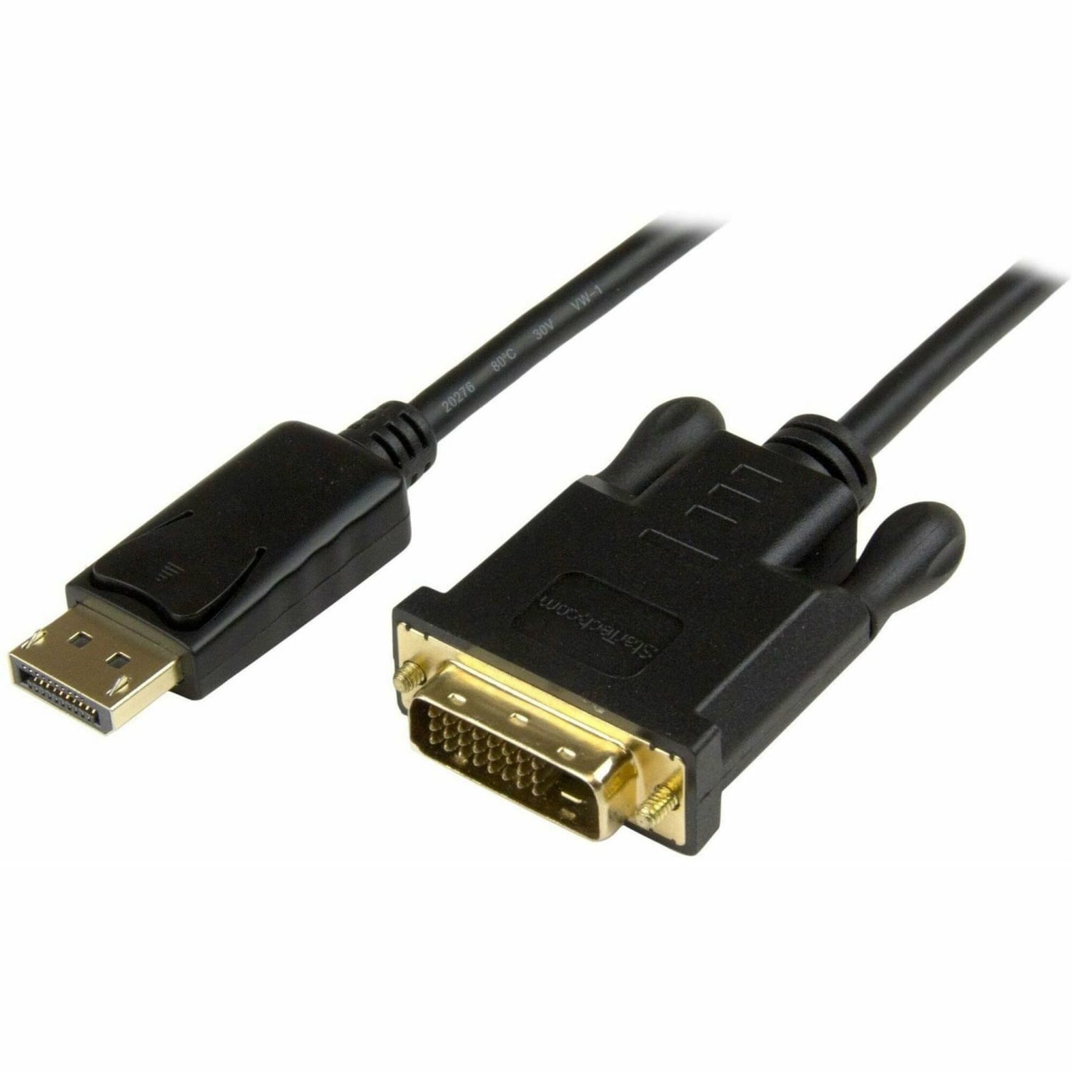 StarTech.com DisplayPort to DVI Converter Cable - DP to DVI Adapter - 3ft - 1920x1200 - 3 ft DisplayPort/DVI Video Cable  - DP2DVI2MM3 - Image 5