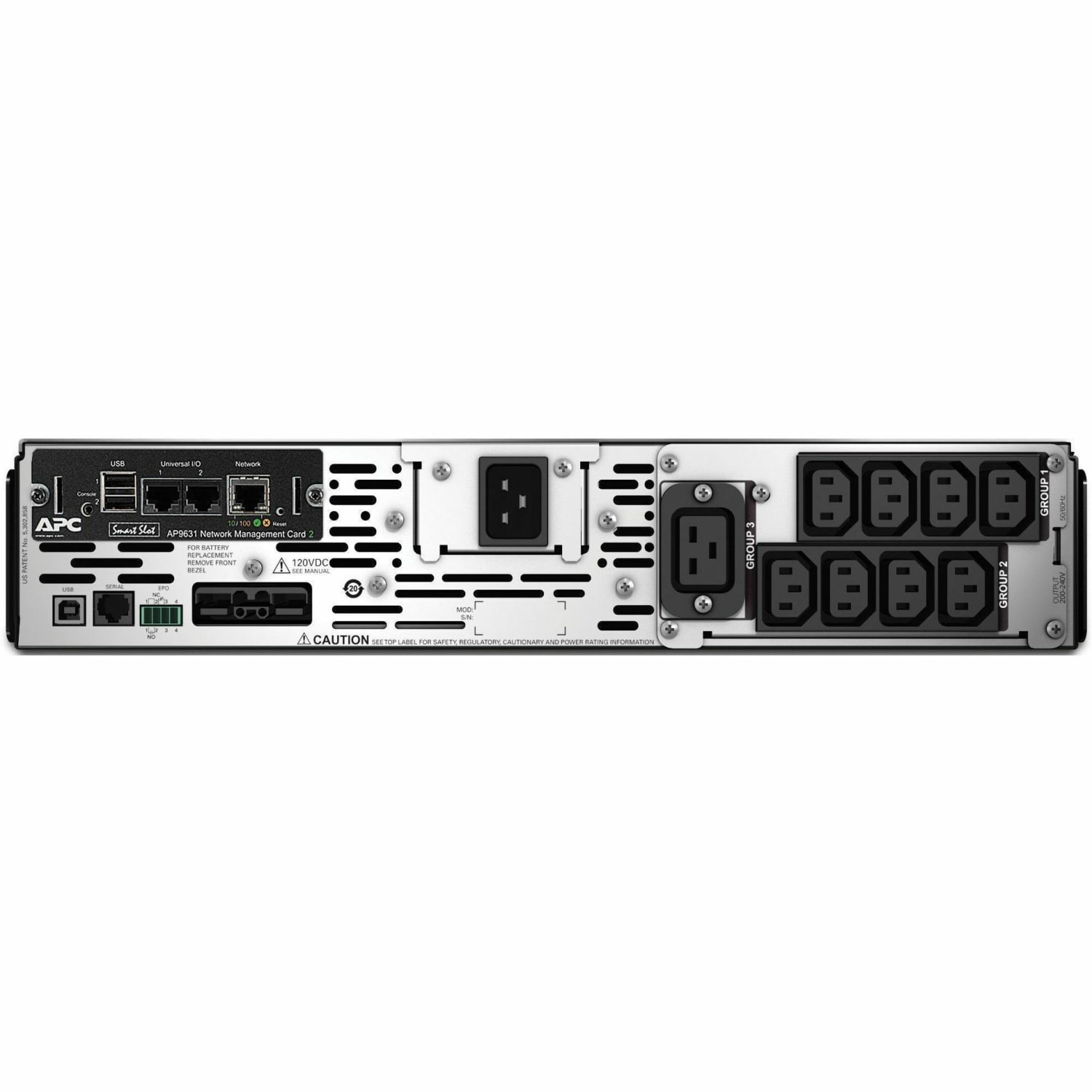 APC by Schneider Electric Smart-UPS 3000 VA Tower/Rack Mountable UPS - 2U Rack-mountable - 3 Hour Recharge - SMX3000RMHV2UNC - Image 4