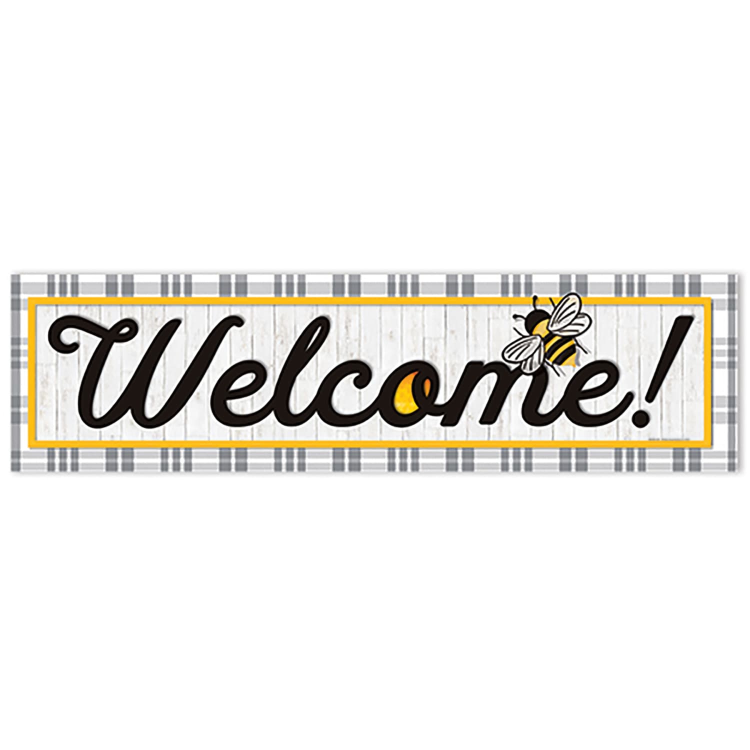 Eureka Welcome Horizontal Banners, 45in x 12in, The Hive, Bundle Of 6 Banners - Image 3