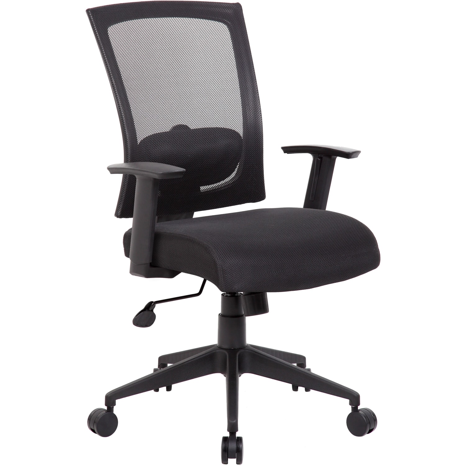 Boss Office Products Mesh-Back Task Chair, Black - Image 4