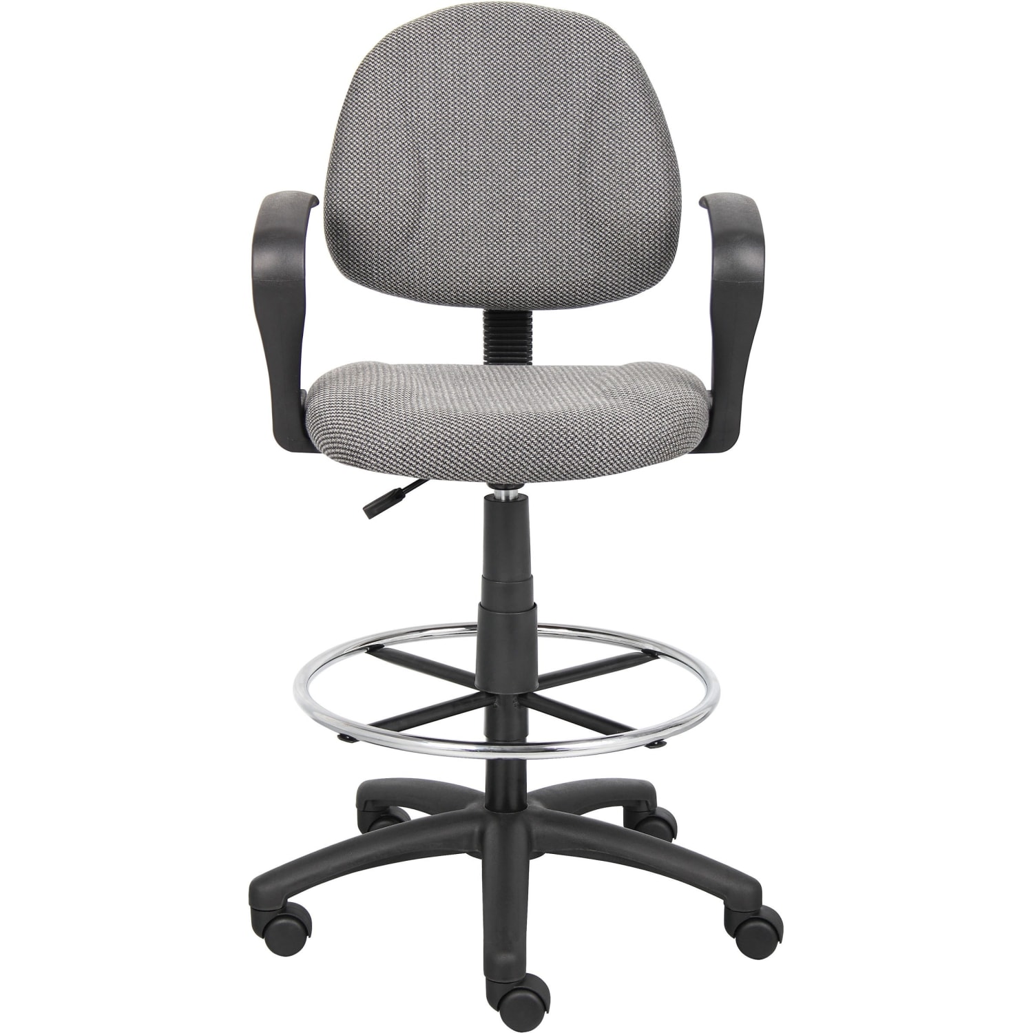 Boss Drafting Stool GrayChrome B1617GY PopularChairscom Boss Drafting Stool GrayChrome B1617 GY PopularChairscom