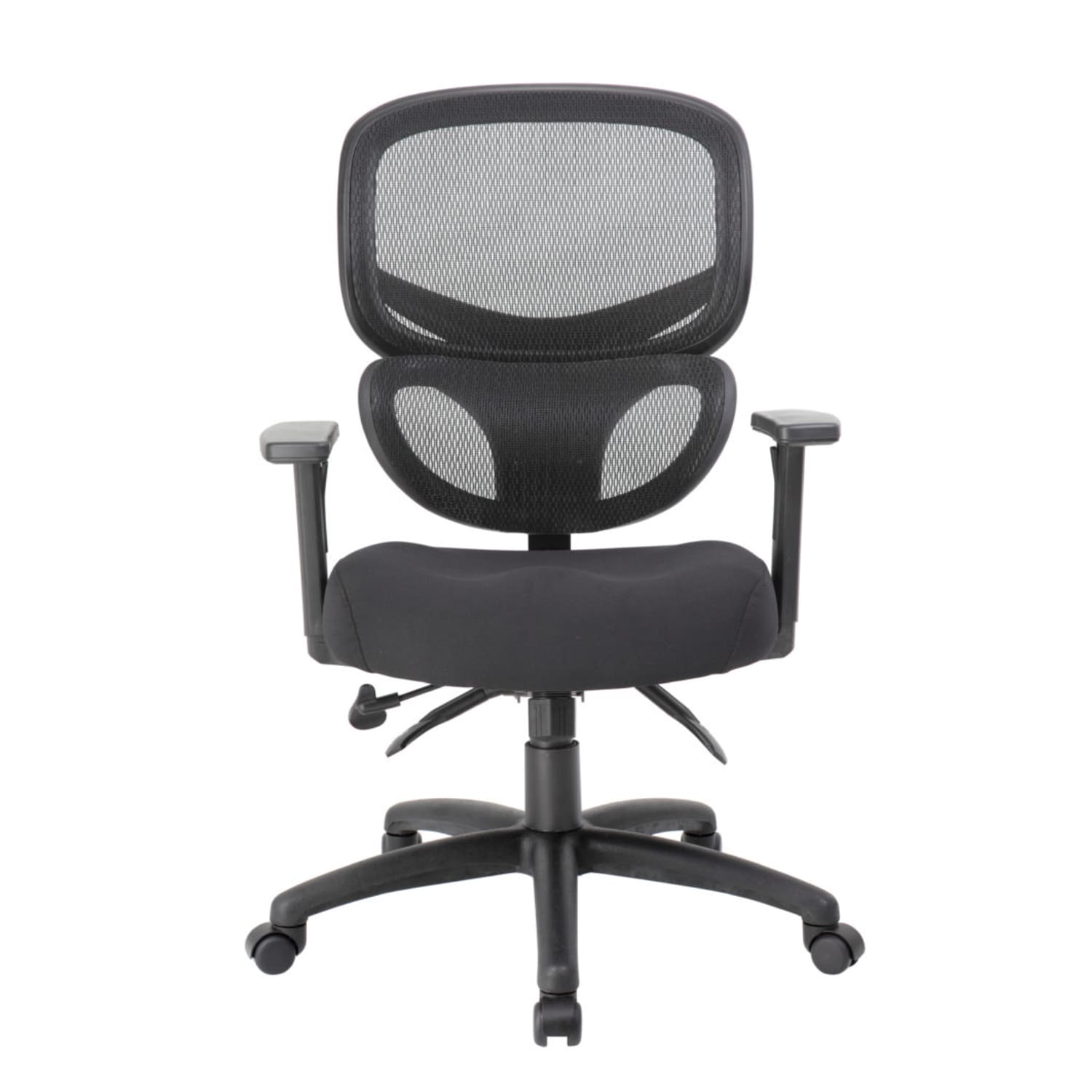 Boss Office Products Multifunction Mid-Back Task Chair, Black - Image 4