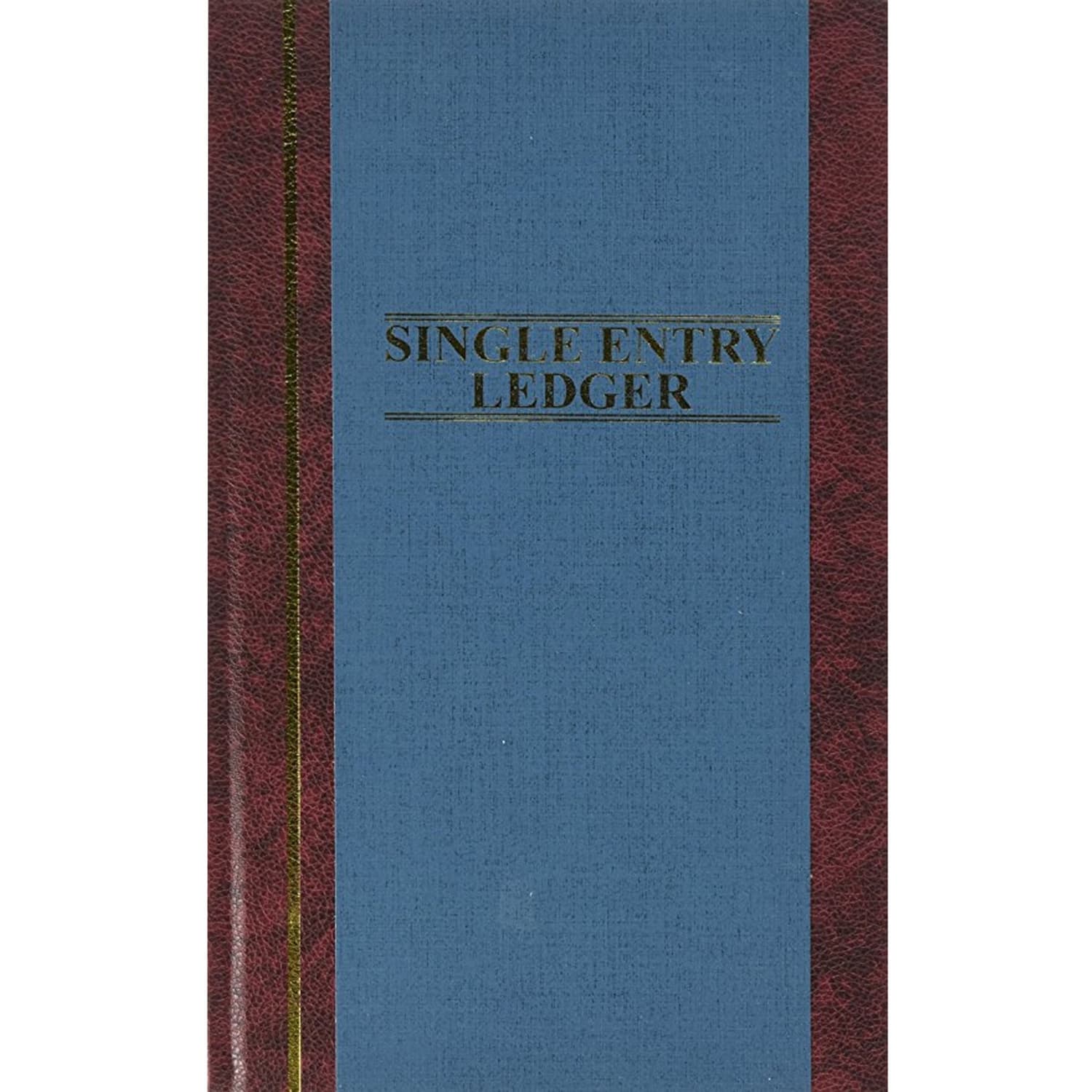 Wilson Jones S300 Single Entry Ledger Account Journal - 150 Sheet(s) - 7 1/4in x 11 3/4in Sheet Size - Blue - White Sheet(s) - Blue Cover - 1 Each - Image 3