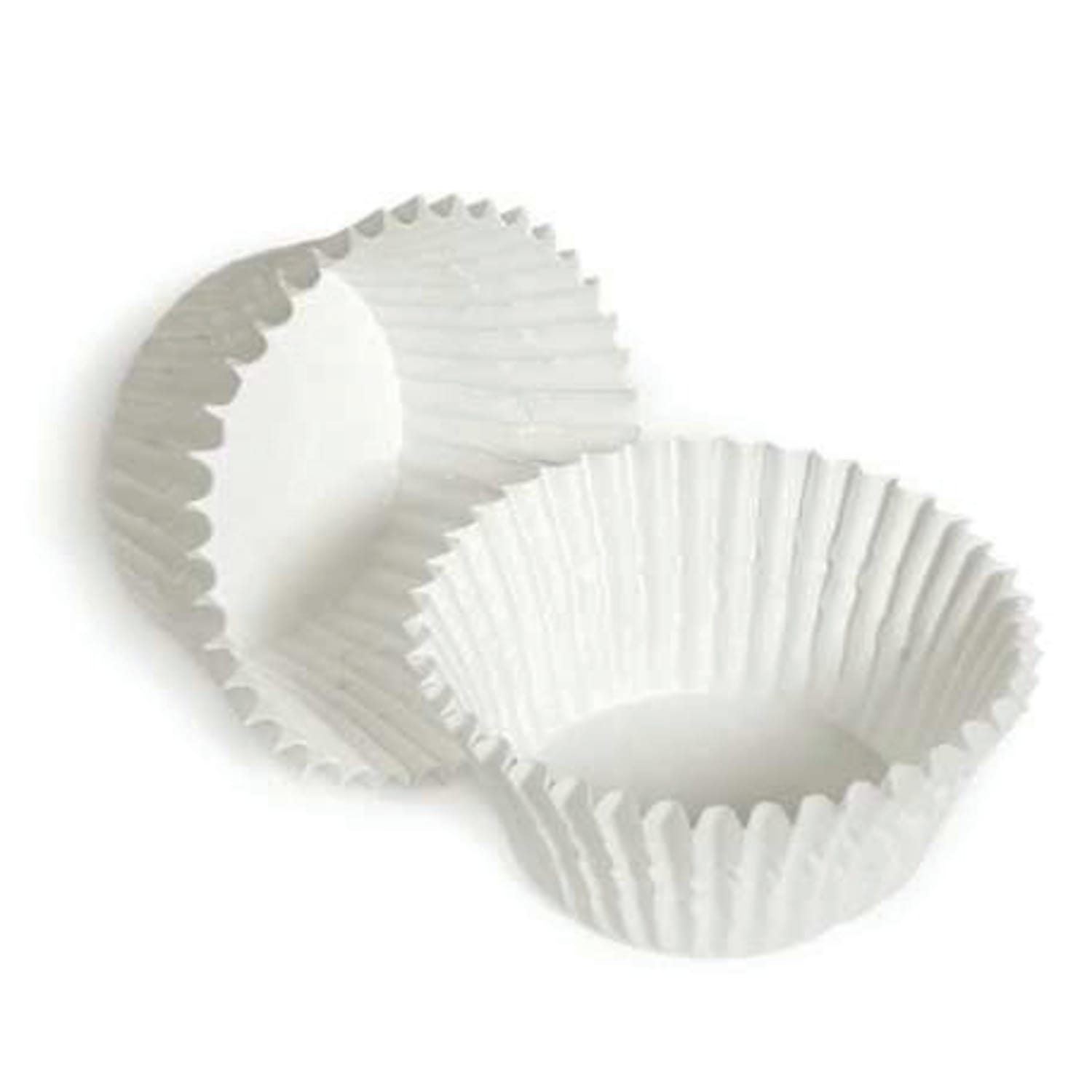 Paterson Paper Baking Cups, 3 1/2in x 1 1/2in, White, Case Of 10,000 - Image 3