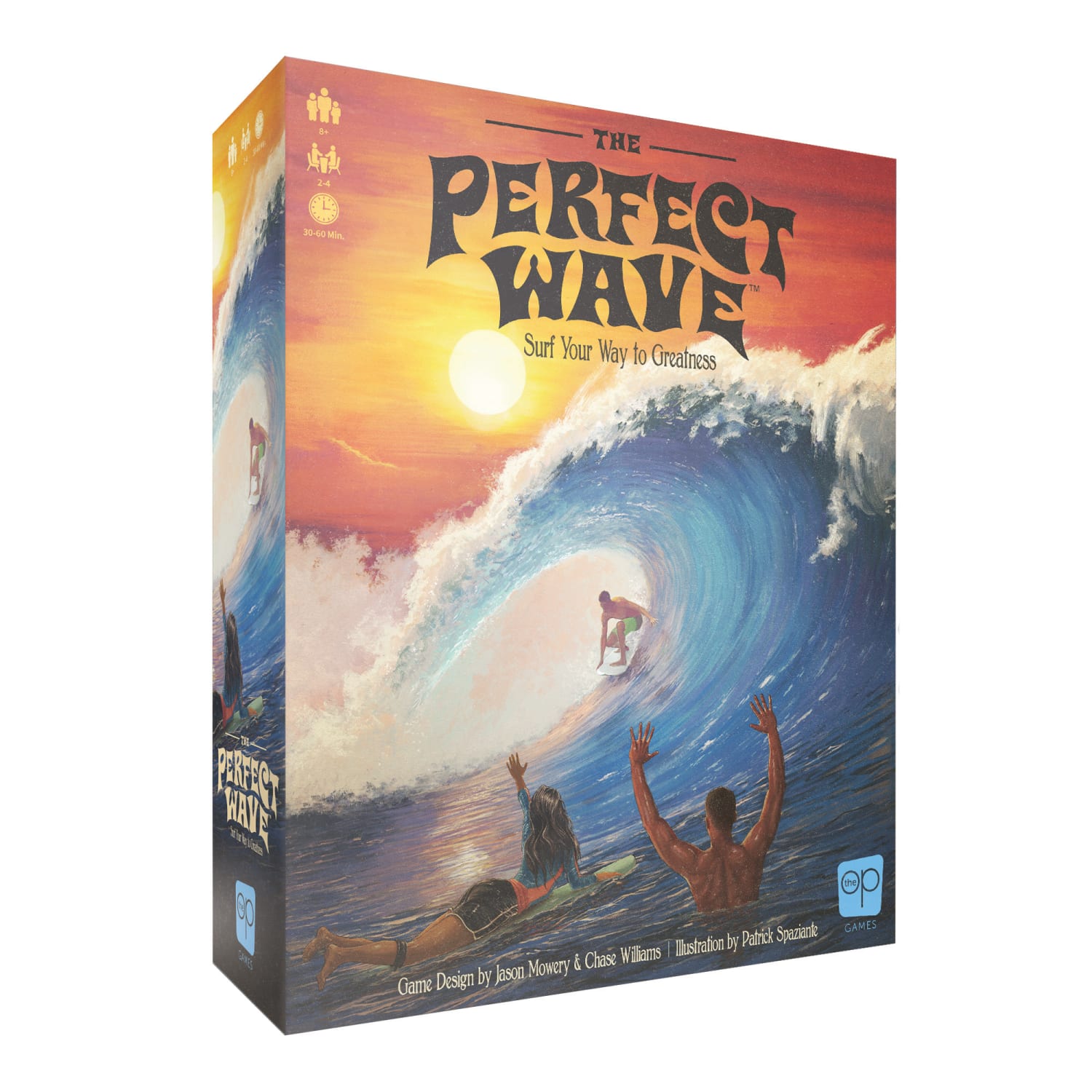 USAopoly The Perfect Wave Surfing Themed Light Strategy Card Game - Image 3