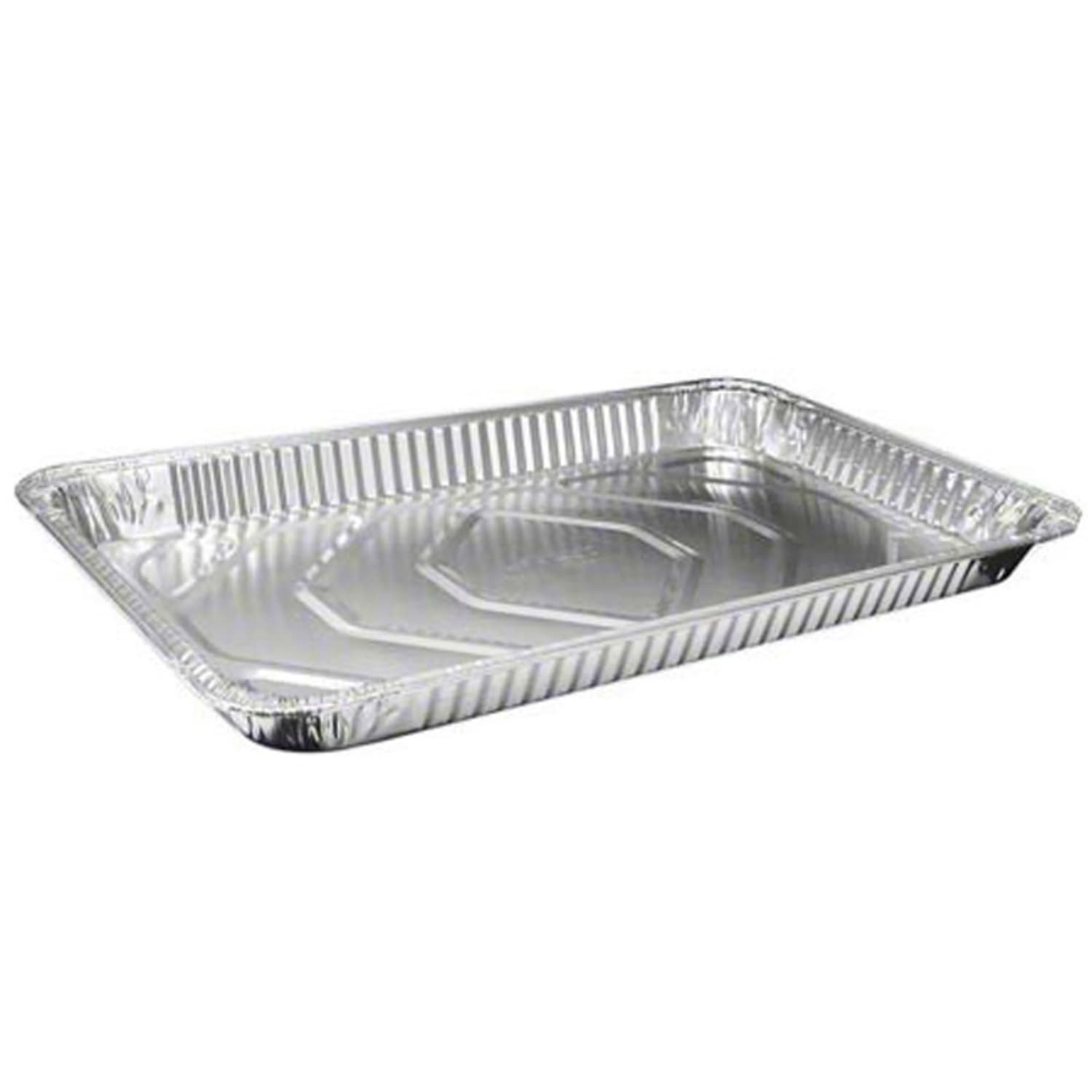 HFA Full Size Foil Pans, 84 Oz, 20 3/4in x 12 13/16in x 1 5/8in , Silver , Carton Of 50 - Image 3
