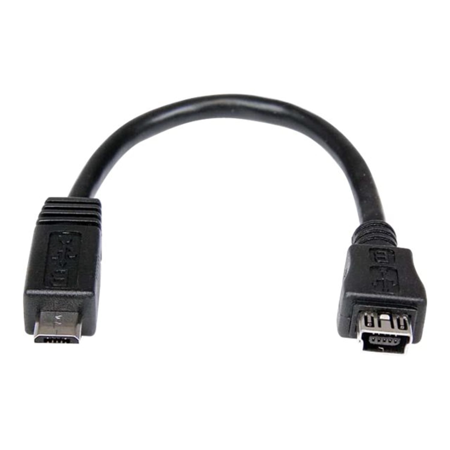 StarTech.com 6in Micro USB to Mini USB Adapter Cable M/F - Connect Micro USB devices using a Mini USB Cable - UUSBMUSBMF6 - Image 5
