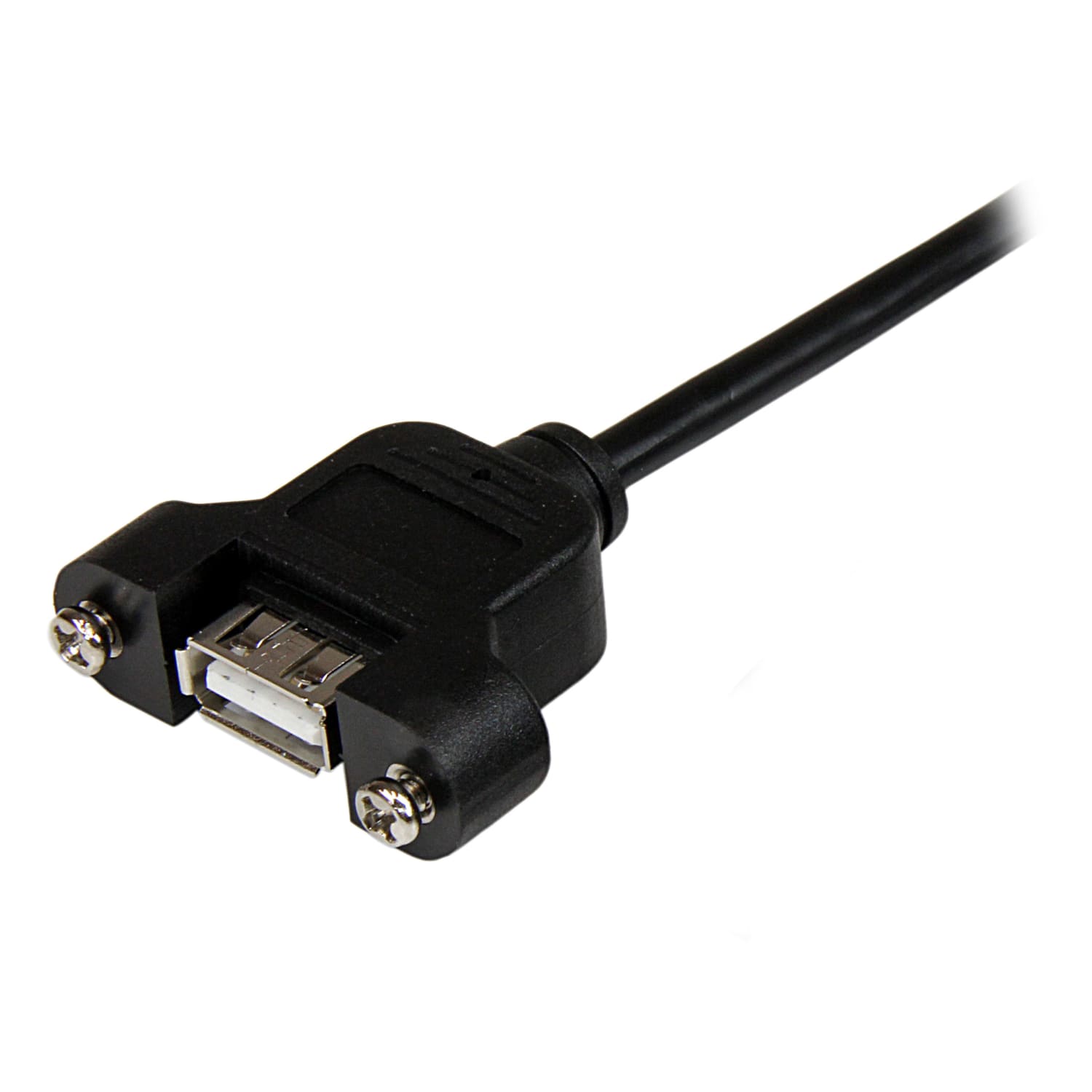 StarTech.com StarTech.com 1 ft Panel Mount USB Cable A to A - F/M - Image 3