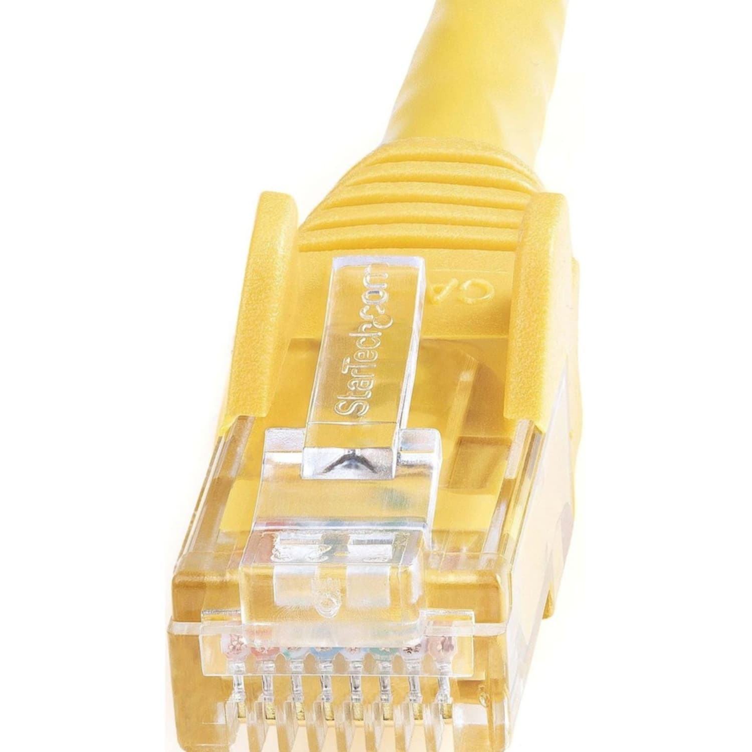 StarTech.com 3ft CAT6 Ethernet Cable - Yellow Snagless Gigabit CAT 6 Wire - 3ft Yellow CAT6 up to 160ft - N6PATCH3YL - Image 5