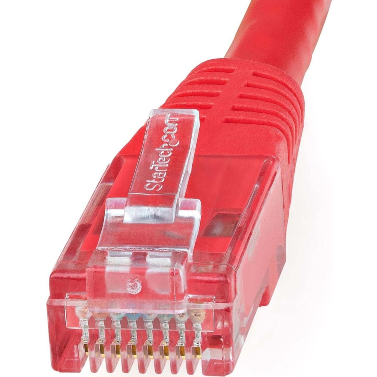 StarTech.com 3ft CAT6 Ethernet Cable - Red Molded Gigabit CAT 6 Wire - 100W PoE RJ45 UTP 650MHz - Category 6 Network Patch Cord UL/TIA - C6PATCH3RD - Image 5