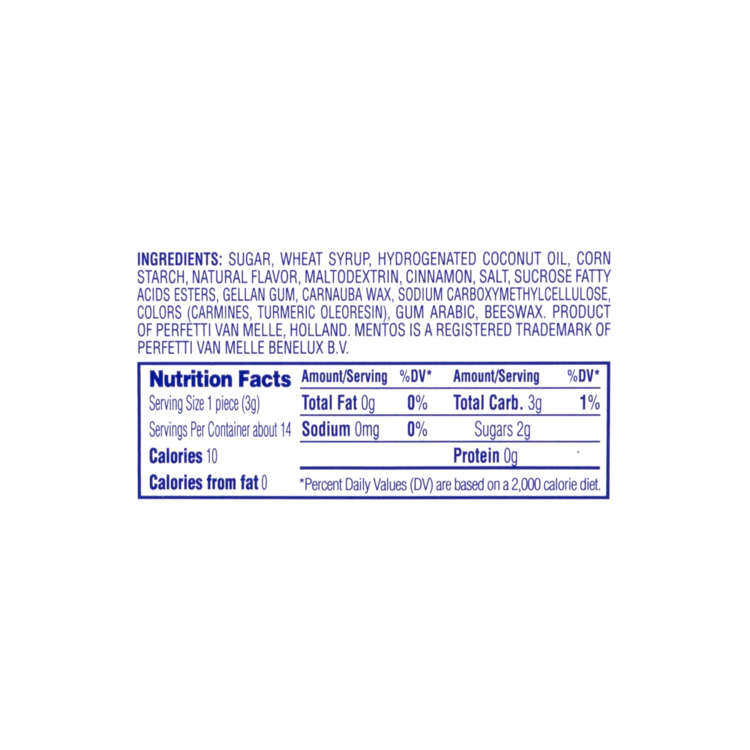 Mentos Cinnamon Candies, 1.32-Oz Roll, Box Of 15 Rolls - Image 5