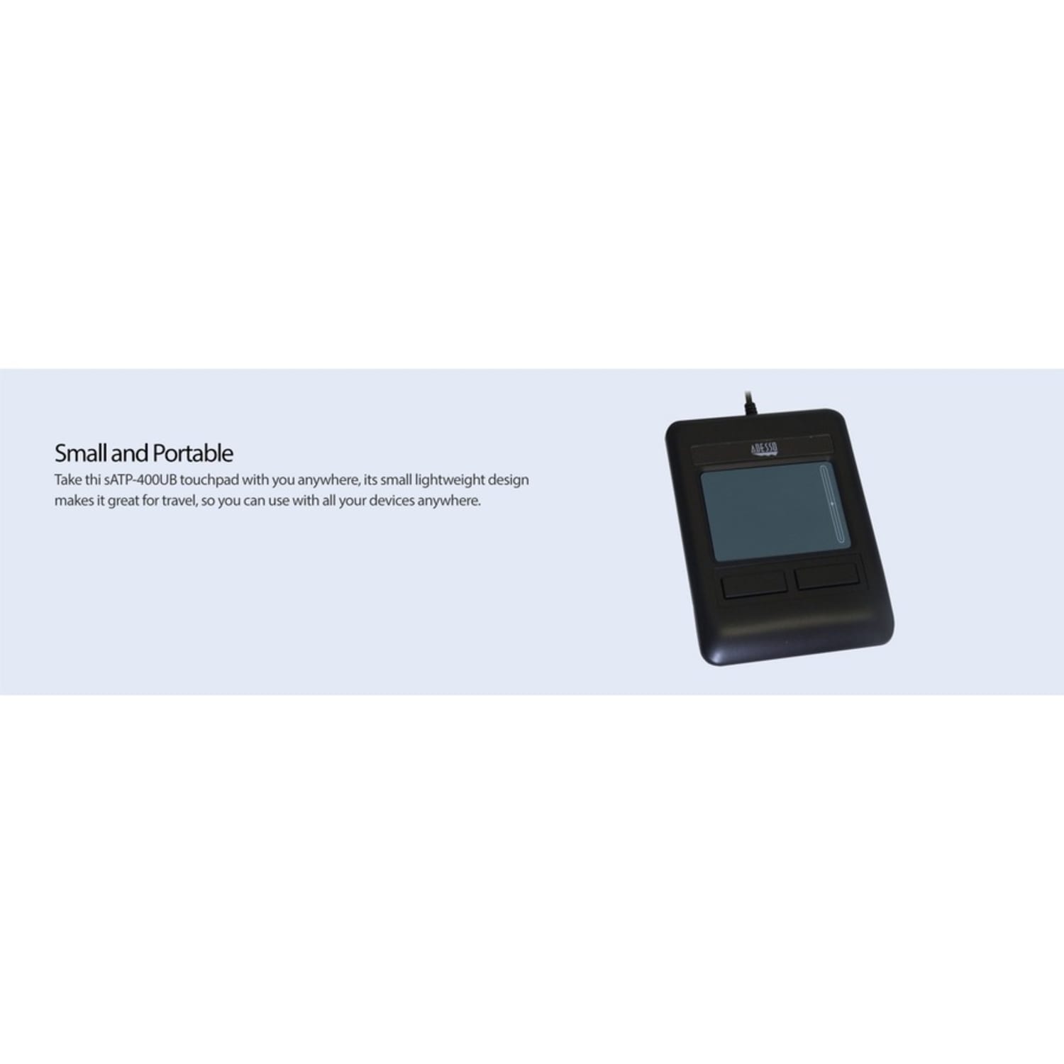 Adesso Browser Cat 2 Button Touchpad - USB - 2 x Button - Image 5