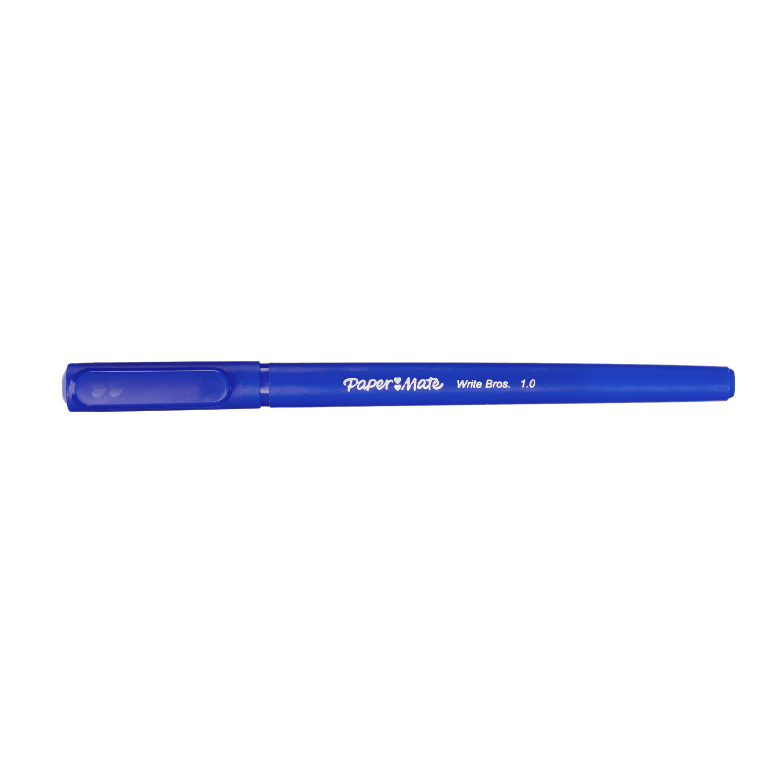 Paper Mate Ballpoint Stick Pens, Medium Point, 1.0 mm, Blue Barrel, Blue Ink, Pack Of 12 - Image 4