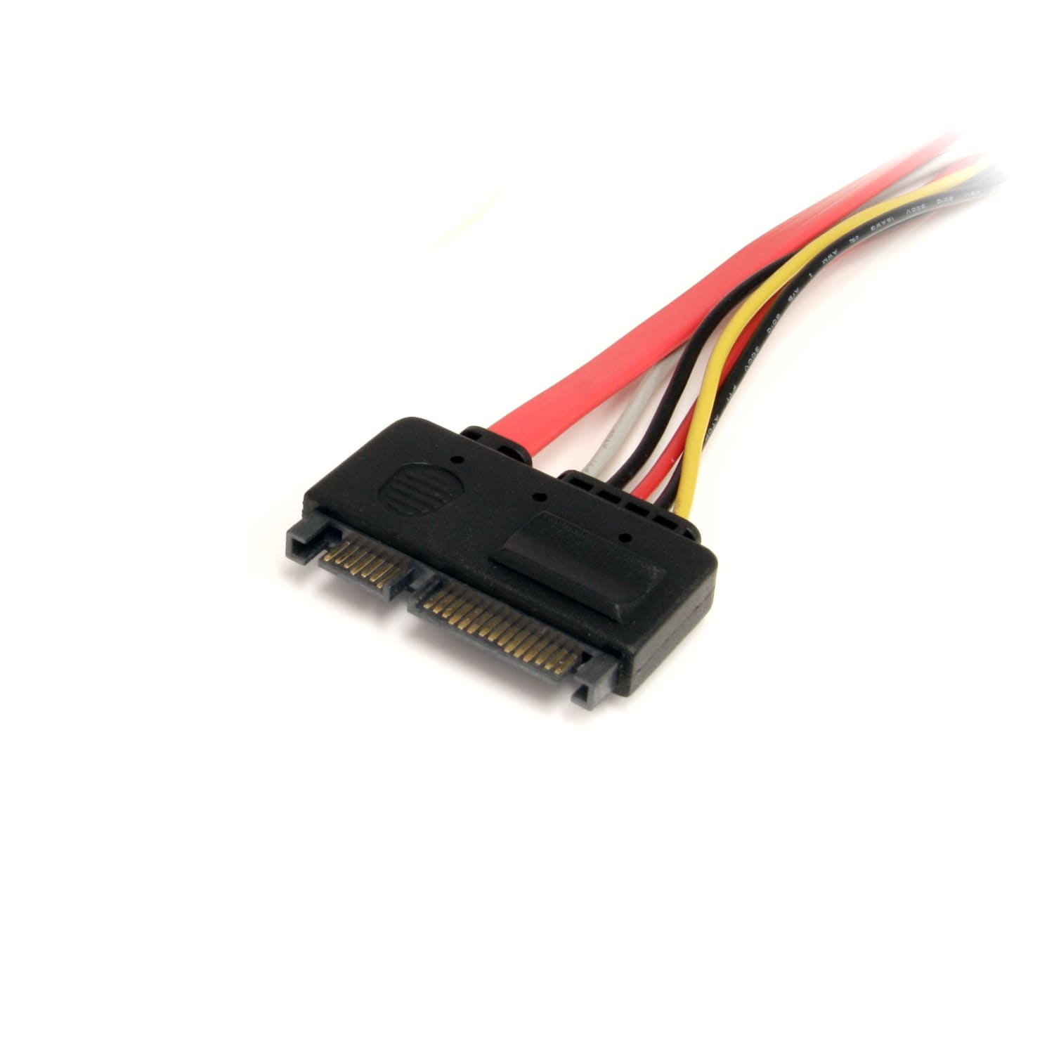 StarTech.com 12in 22 Pin SATA Power and Data Extension Cable - Extend SATA Power and Data Connections by up to 1ft - SATA22PEXT - Image 4