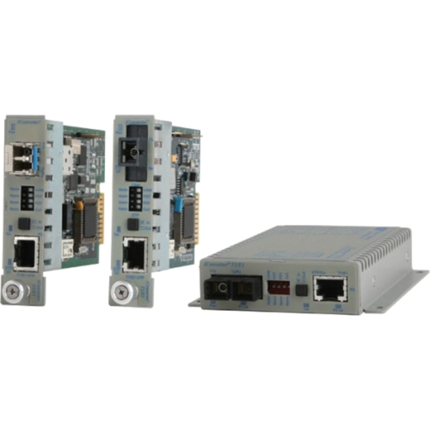 Omnitron Systems iConverter Media Converter - T1/E1 - 1 x Expansion Slots - 1 x SFP Slots - Internal - Image 3