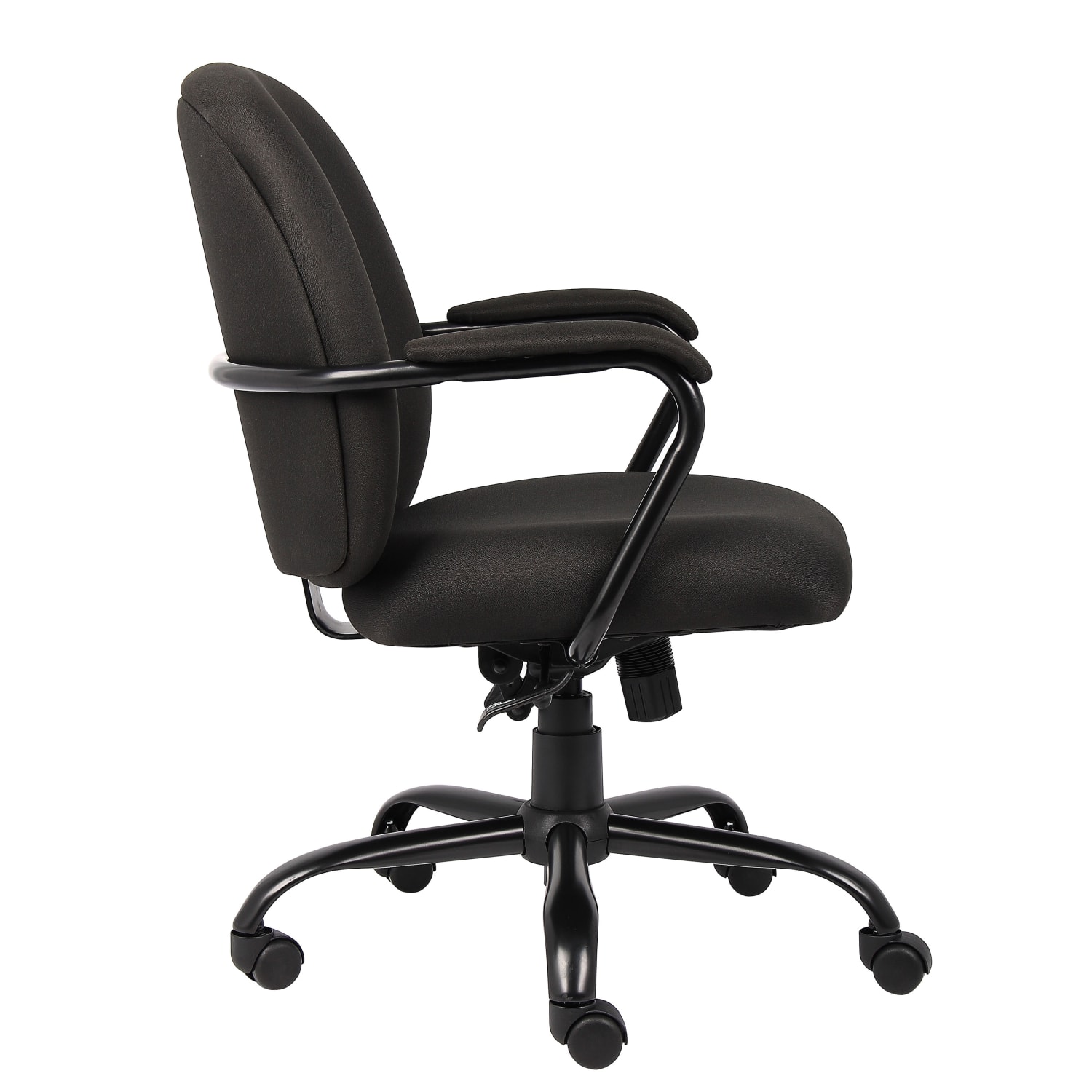 Boss Office Products Heavy-Duty Mid-Back Task Chair, Black - Image 3