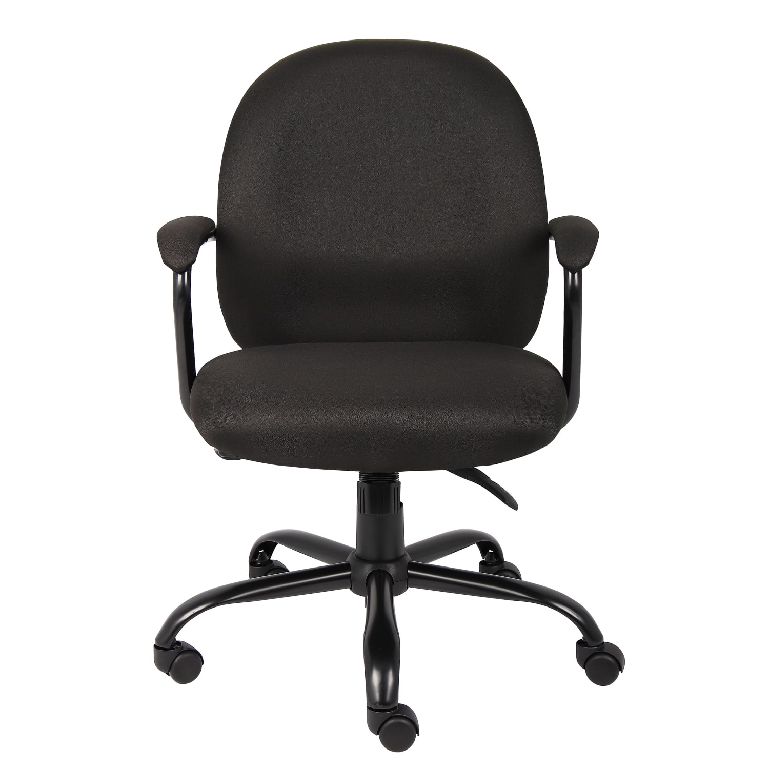 Boss Office Products Heavy-Duty Mid-Back Task Chair, Black - Image 4