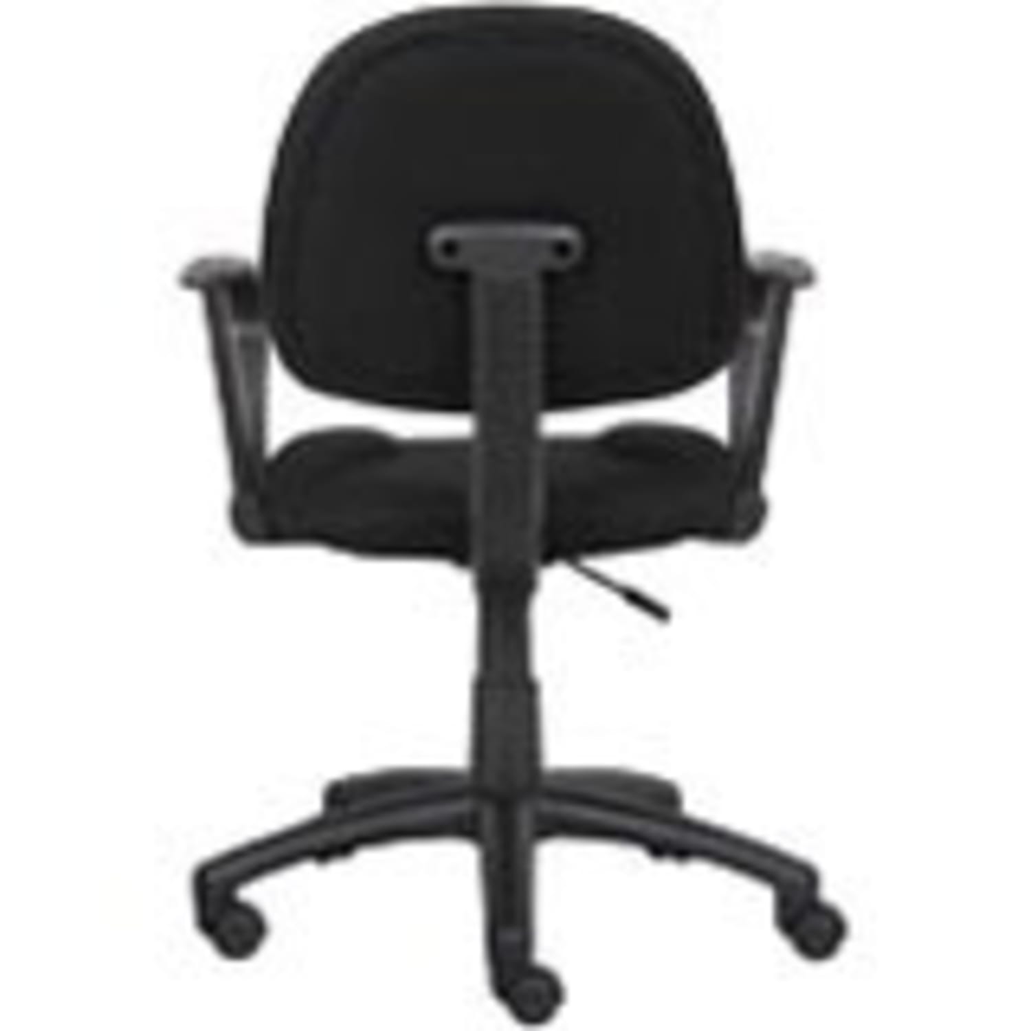 Boss Office Products Perfect Posture Ergonomic Fabric MidBack Deluxe Office Task Chair With Loop Arms Black PopularChairscom Boss Office Products Perfect Posture Ergonomic Fabric Mid Back Deluxe Office Task Chair With Loop Arms Black PopularChairscom