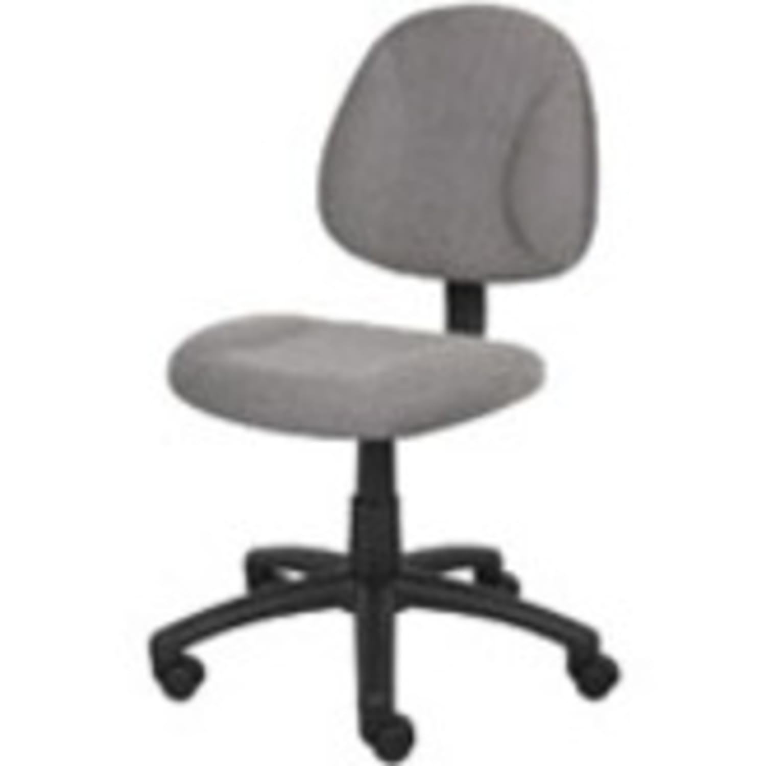 Boss Office Products Perfect Posture Deluxe Ergonomic Fabric MidBack Office Task Chair Gray PopularChairscom Boss Office Products Perfect Posture Deluxe Ergonomic Fabric Mid Back Office Task Chair Gray PopularChairscom