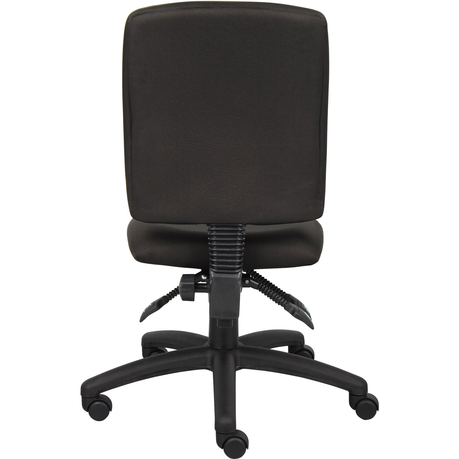 Boss Office Products Multi-Function Ergonomic Fabric High-Back Task Chair, Black - Image 8