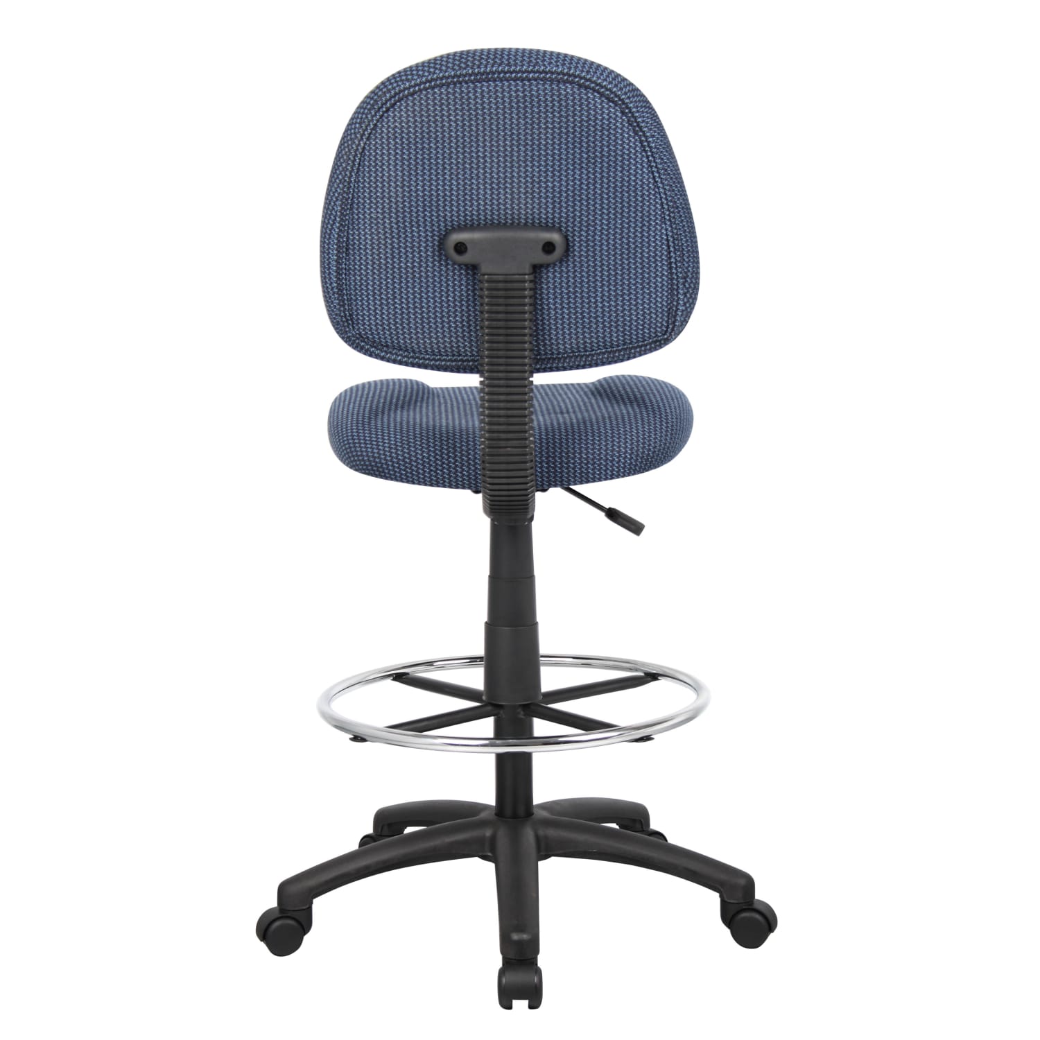 Boss Office Products Drafting Stool No Arms BlueChrome B1615BE PopularChairscom Boss Office Products Drafting Stool No Arms BlueChrome B1615 BE PopularChairscom