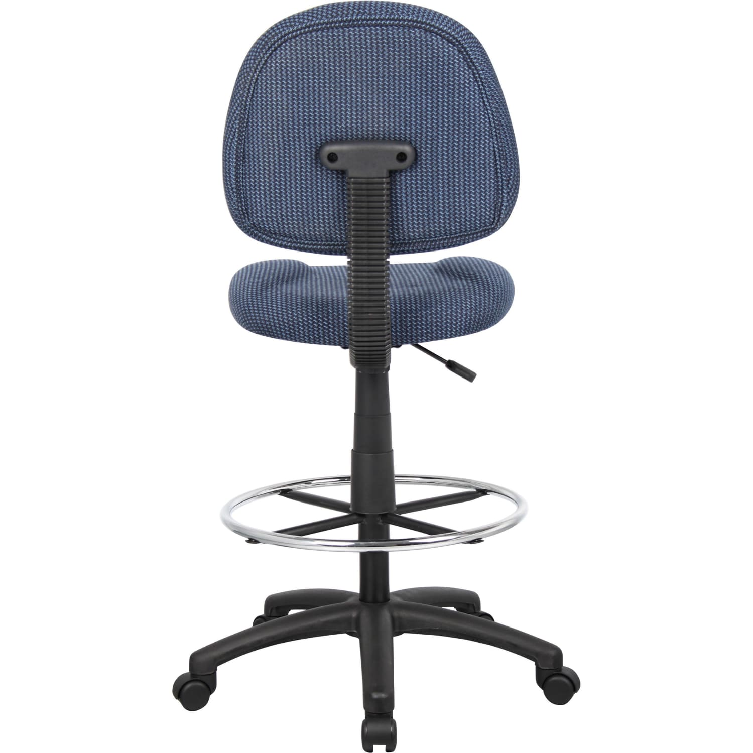 Boss Office Products Drafting Stool No Arms BlueChrome B1615BE PopularChairscom Boss Office Products Drafting Stool No Arms BlueChrome B1615 BE PopularChairscom