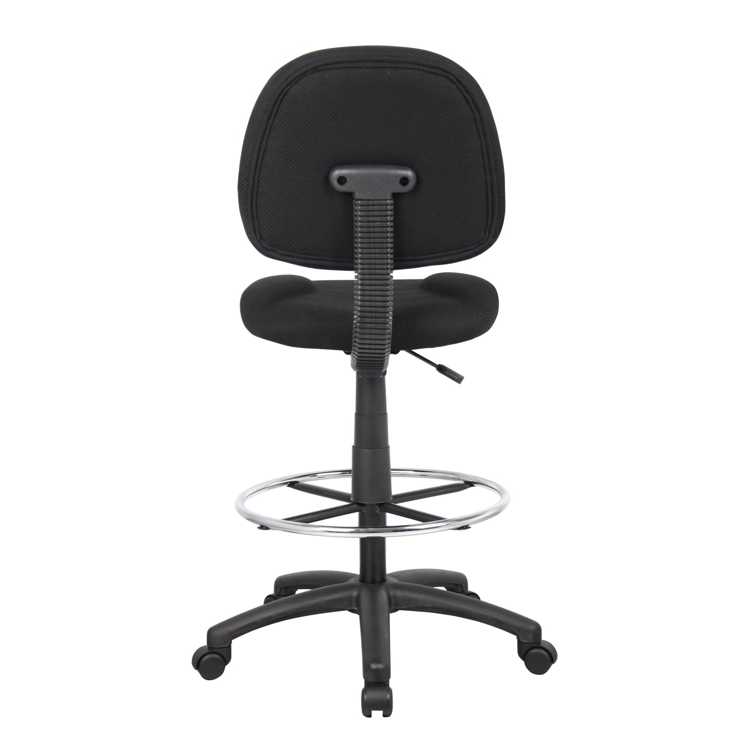 Boss Office Products Ergonomic Works Adjustable Drafting Chair Without Arms BlackChrome PopularChairscom Boss Office Products Ergonomic Works Adjustable Drafting Chair Without Arms BlackChrome PopularChairscom