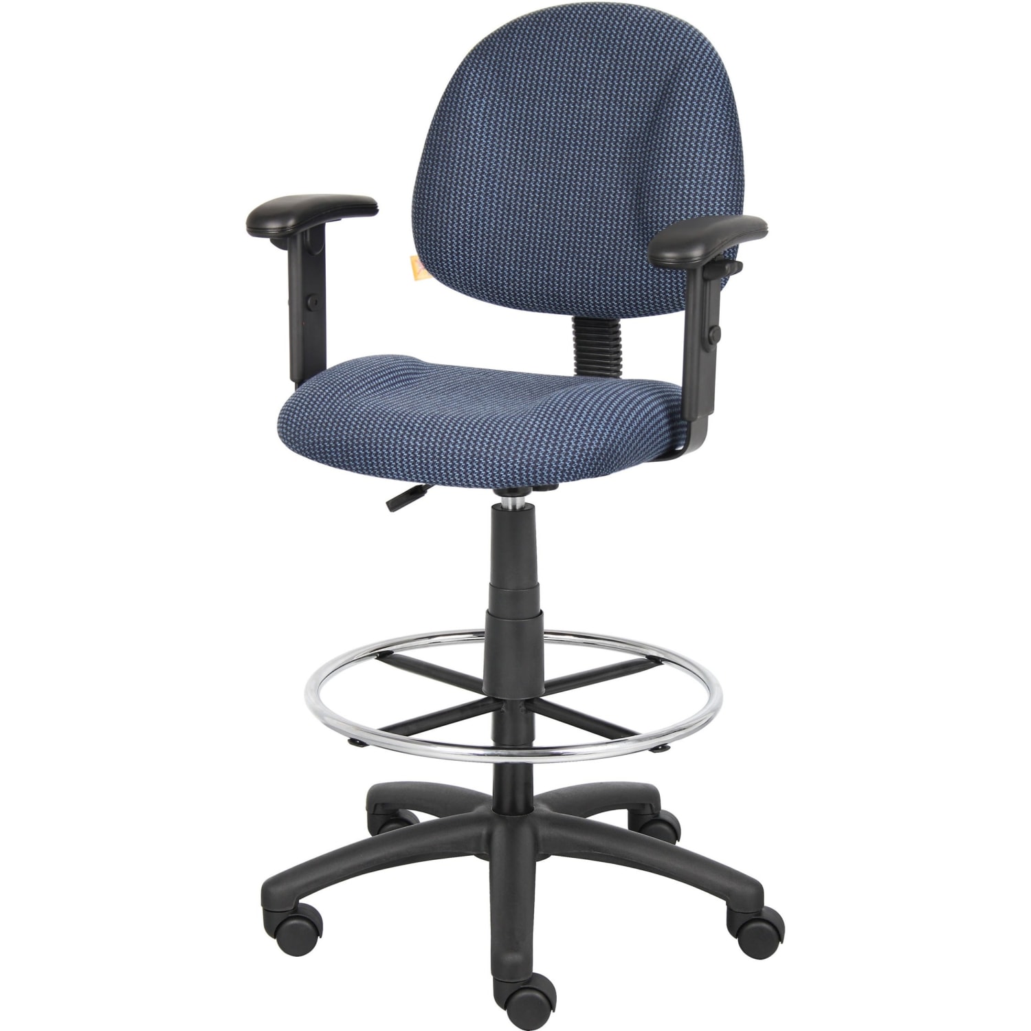 Boss Office Products Drafting Stool, Adjustable Arms - Image 4