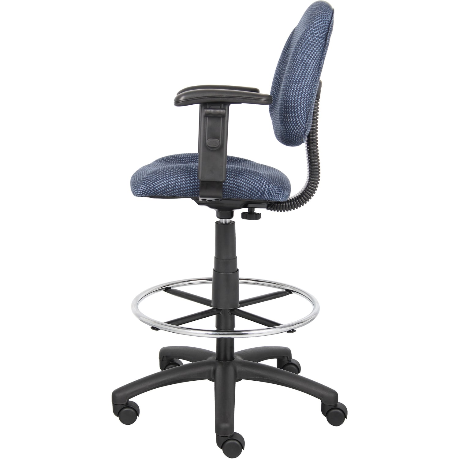 Boss Office Products Drafting Stool, Adjustable Arms - Image 7