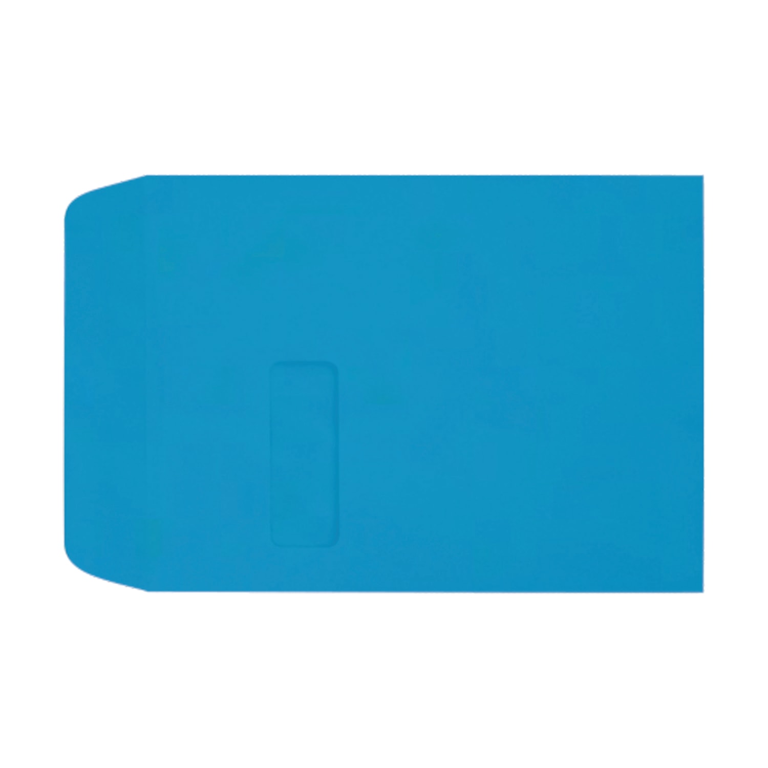 LUX #9 1/2 Open-End Window Envelopes, Top Left Window, Self-Adhesive, Pool, Pack Of 50