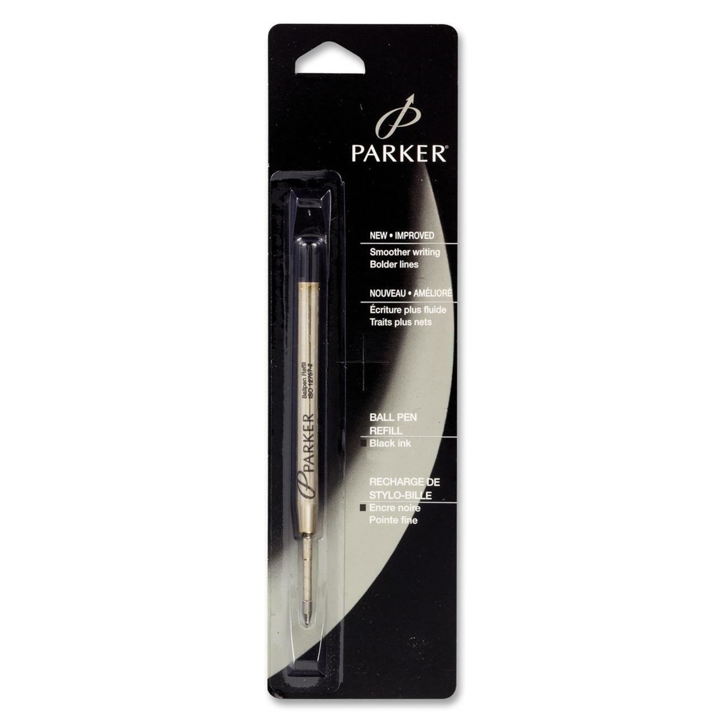 Parker Ballpoint Pen Refill, Medium Point, 1.0 mm, Black - Image 6
