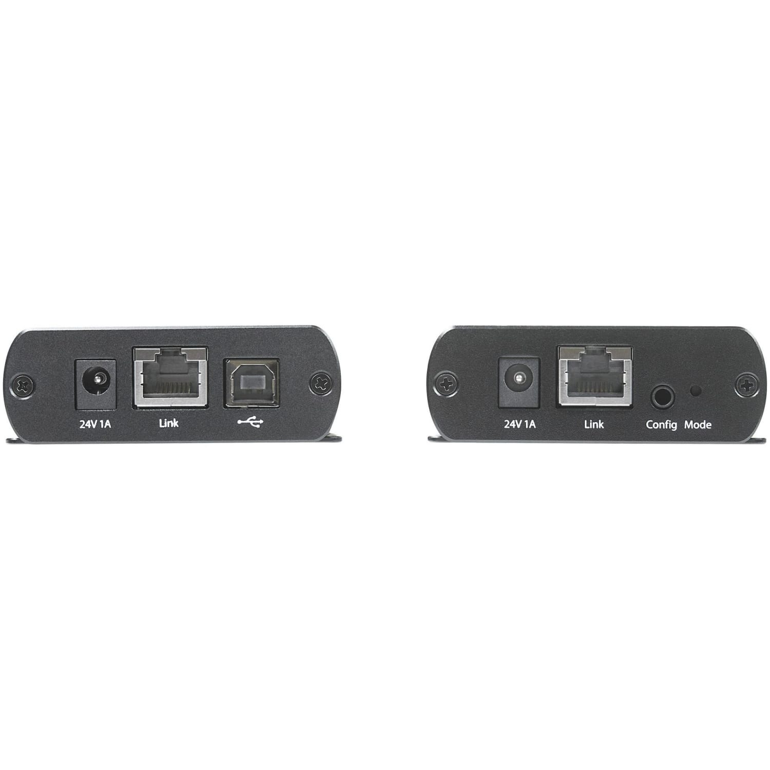 StarTech.com 2 Port USB 2.0 Extender Hub over Cat5e or Cat6 RJ45 Cable - 330ft/100m Metal USB 2.0 Extender Kit - ESD, Powered, 480mbps - USB 2.0 extender kit connects 2 remote USB devices up to 330ft over CAT5e/CAT6 RJ45 cable 480Mbps - Image 5