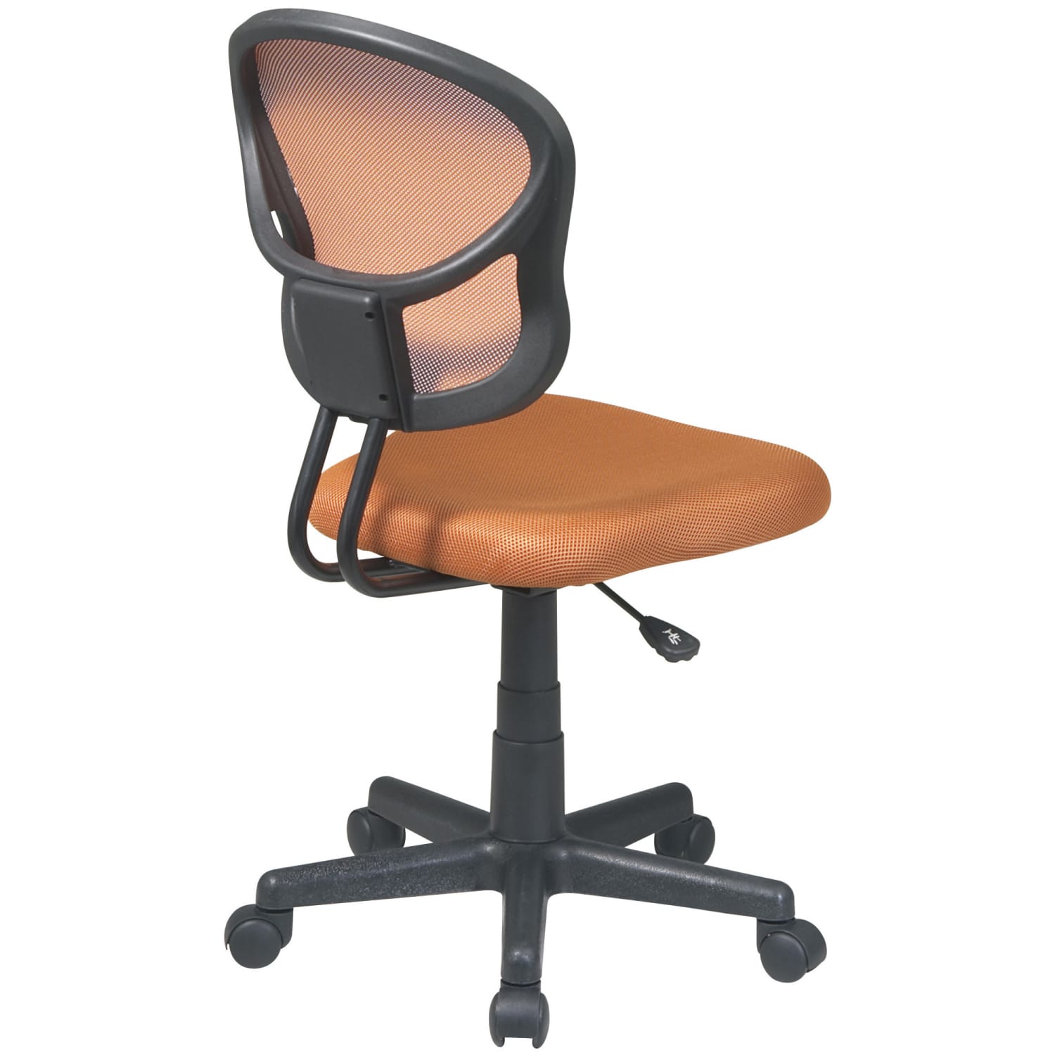 OSP Designs Screen Back Task Chair Orange PopularChairscom