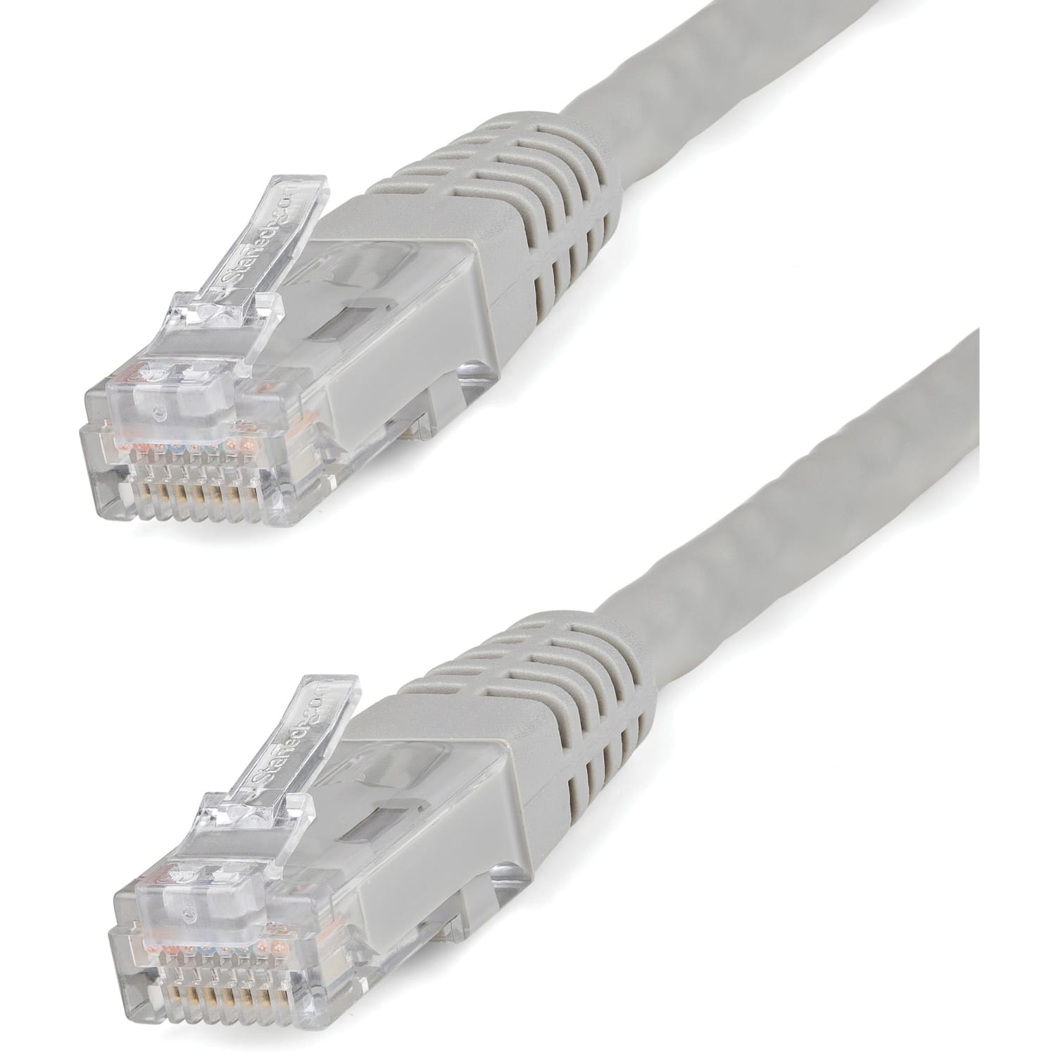 StarTech.com 3ft CAT6 Ethernet Cable - Gray Molded Gigabit CAT 6 Wire - Image 3